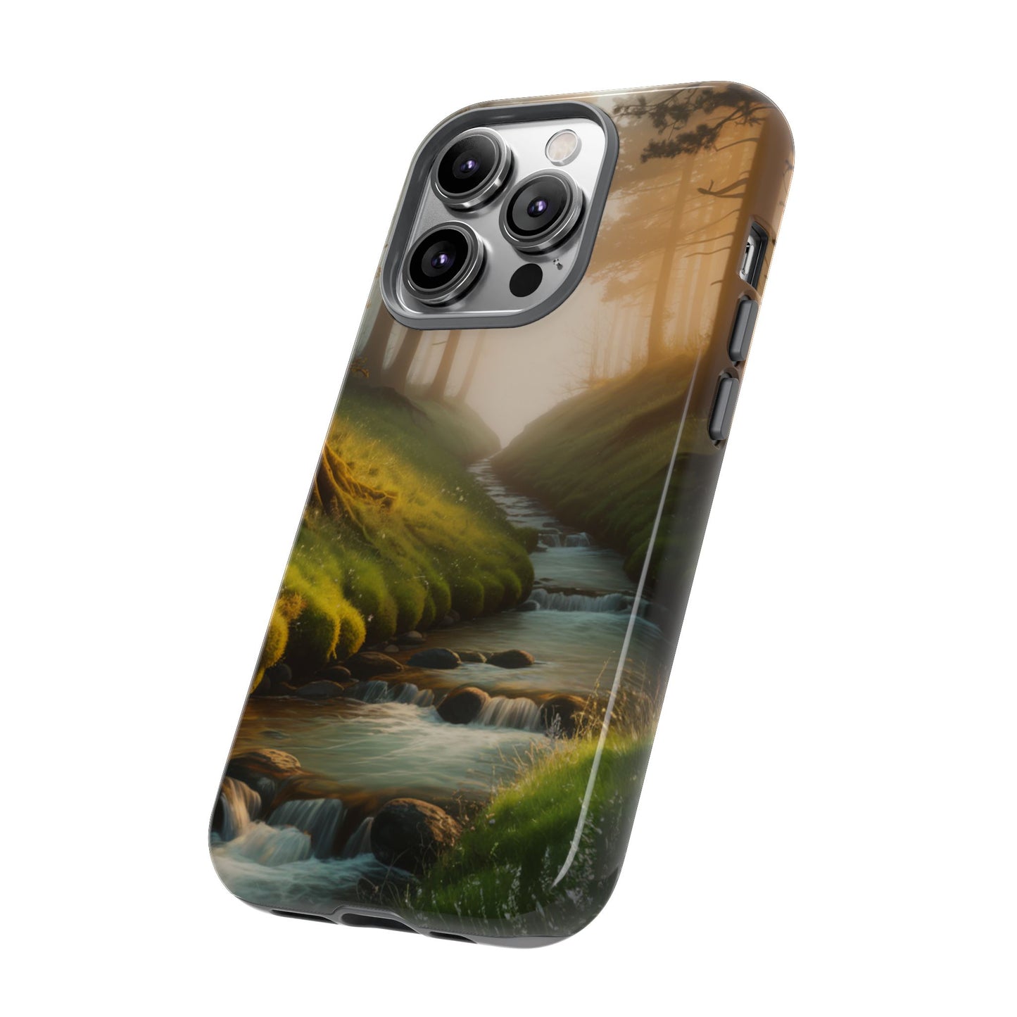 Nature Stream iPhone Case Forest Phone Case Stream iPhone Case Nature Phone Case