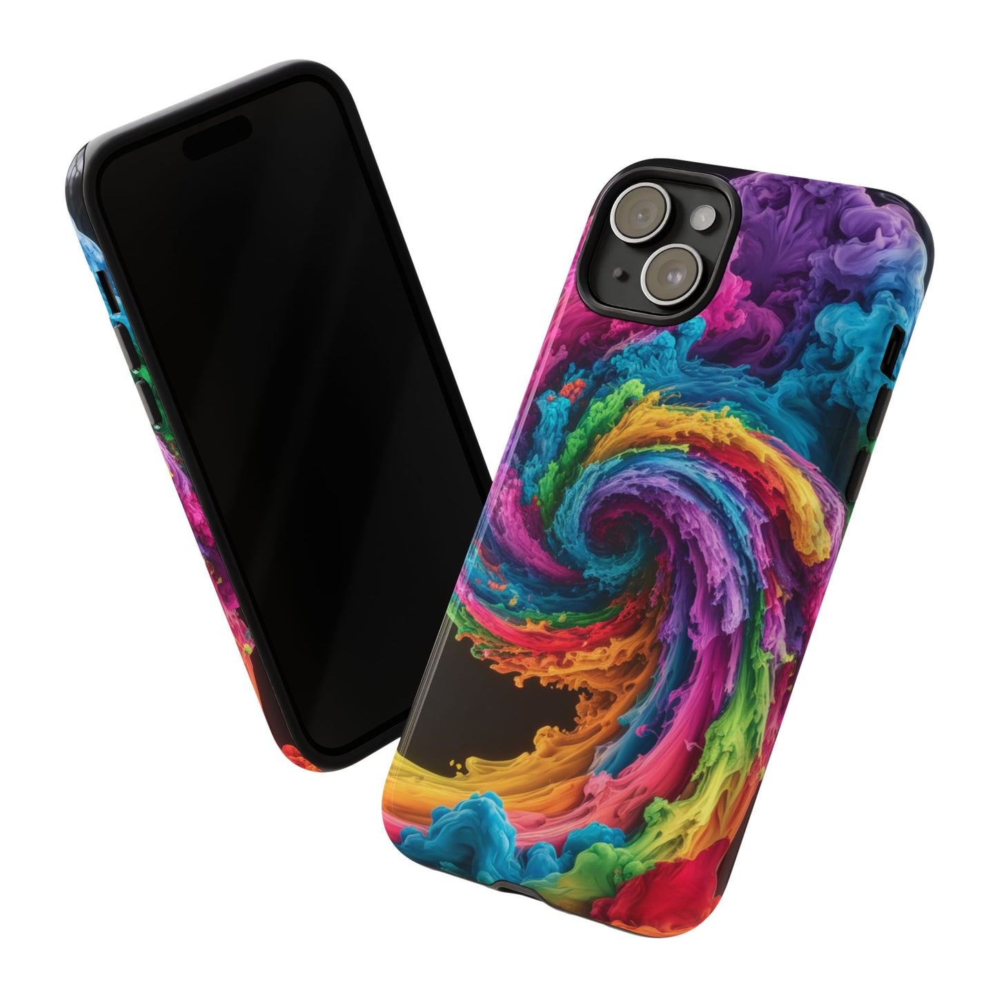 iPhone Case - Colorful Swirl Design