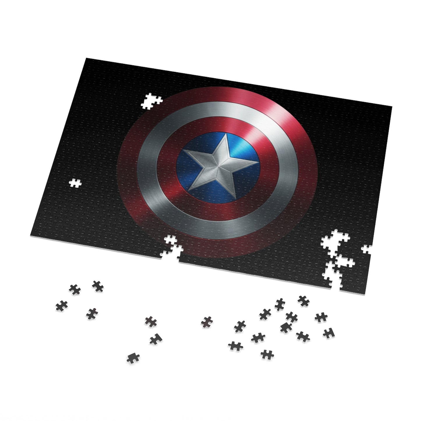Jigsaw Puzzle - Captain America Shield