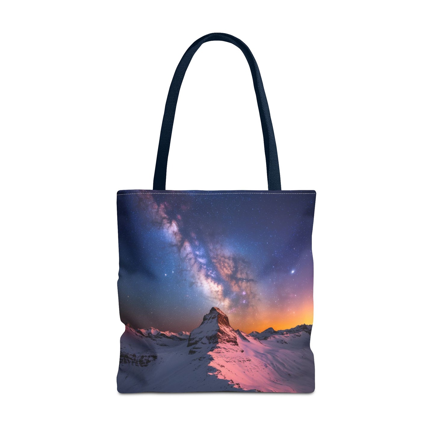 Stunning Mountain Galaxy Tote Bag - Nature Lover's Eco-Friendly Bag