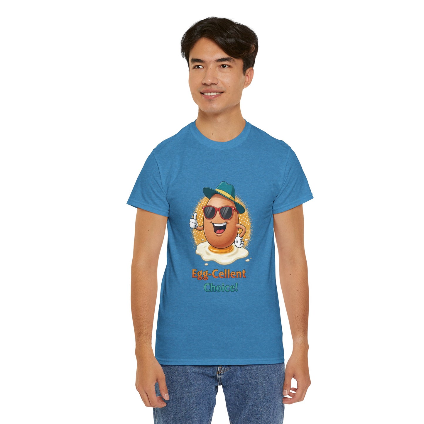 Funny Egg Shirt | Egg-Cellent Choice T-Shirt | Pun Food Tee | Breakfast Lover Gift | Cool Cartoon Egg Shirt | Dad Joke Shirt