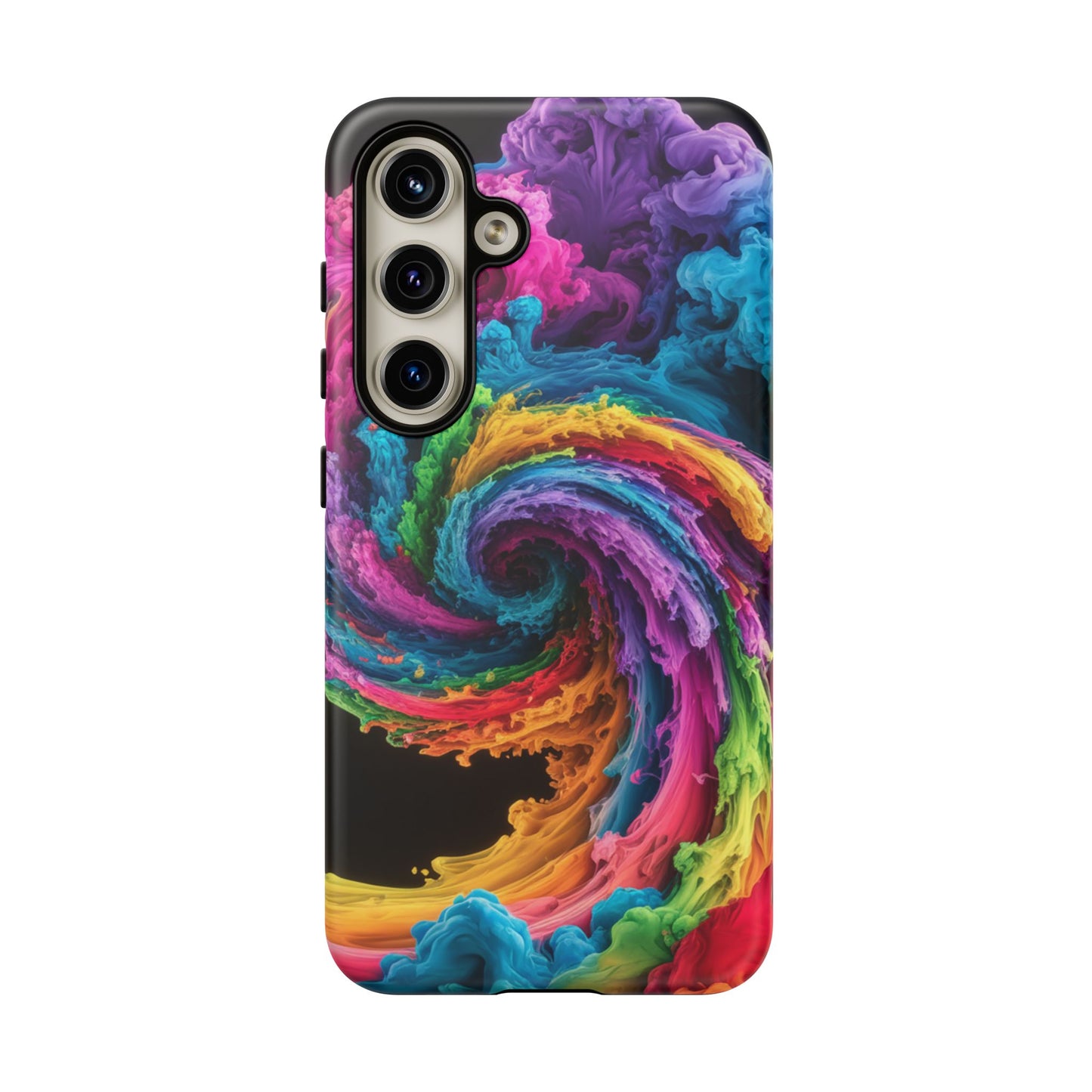 Phone Case - Colorful Swirl Design for Samsung Galaxy