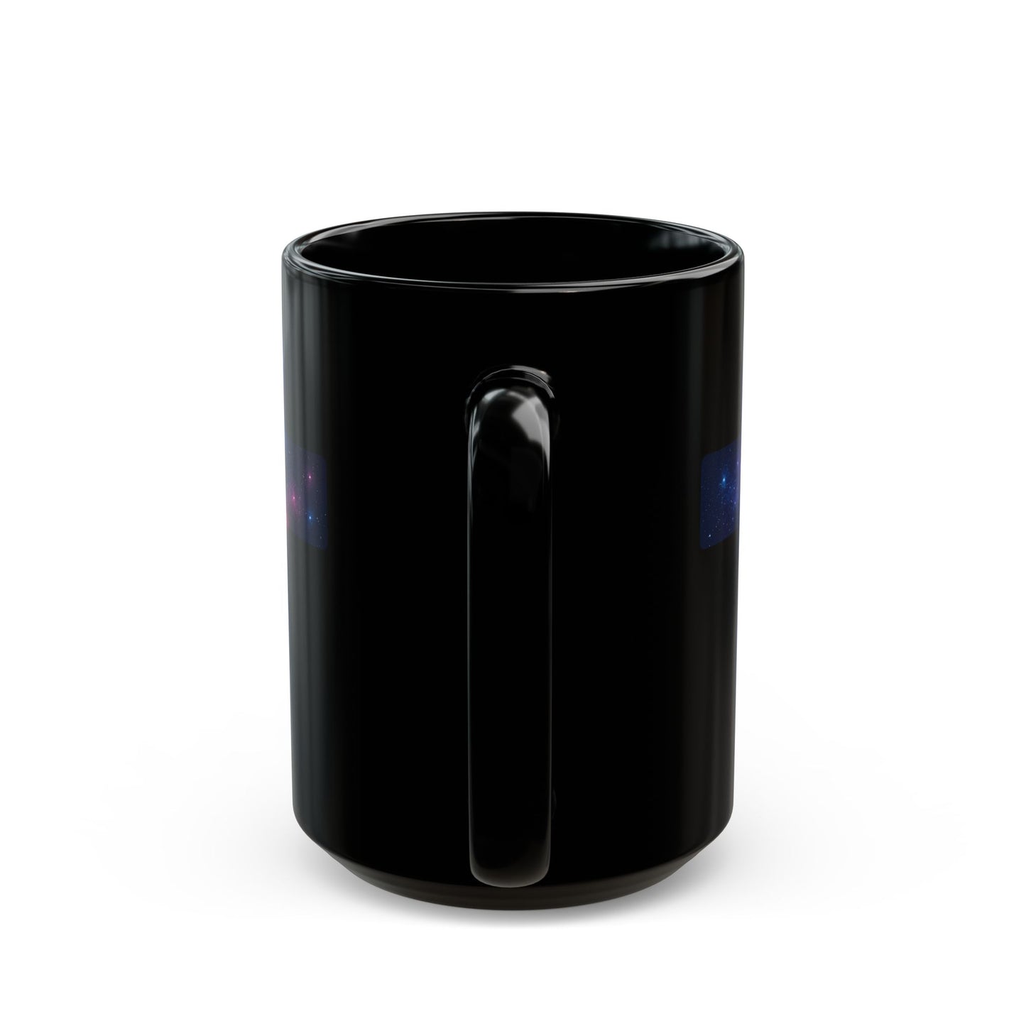 Galaxy Cross Coffee Mug – Celestial Cosmic Cross Design, Space Nebula Drinkware, Galaxy Art Mug, Trendy Astronomy Gift