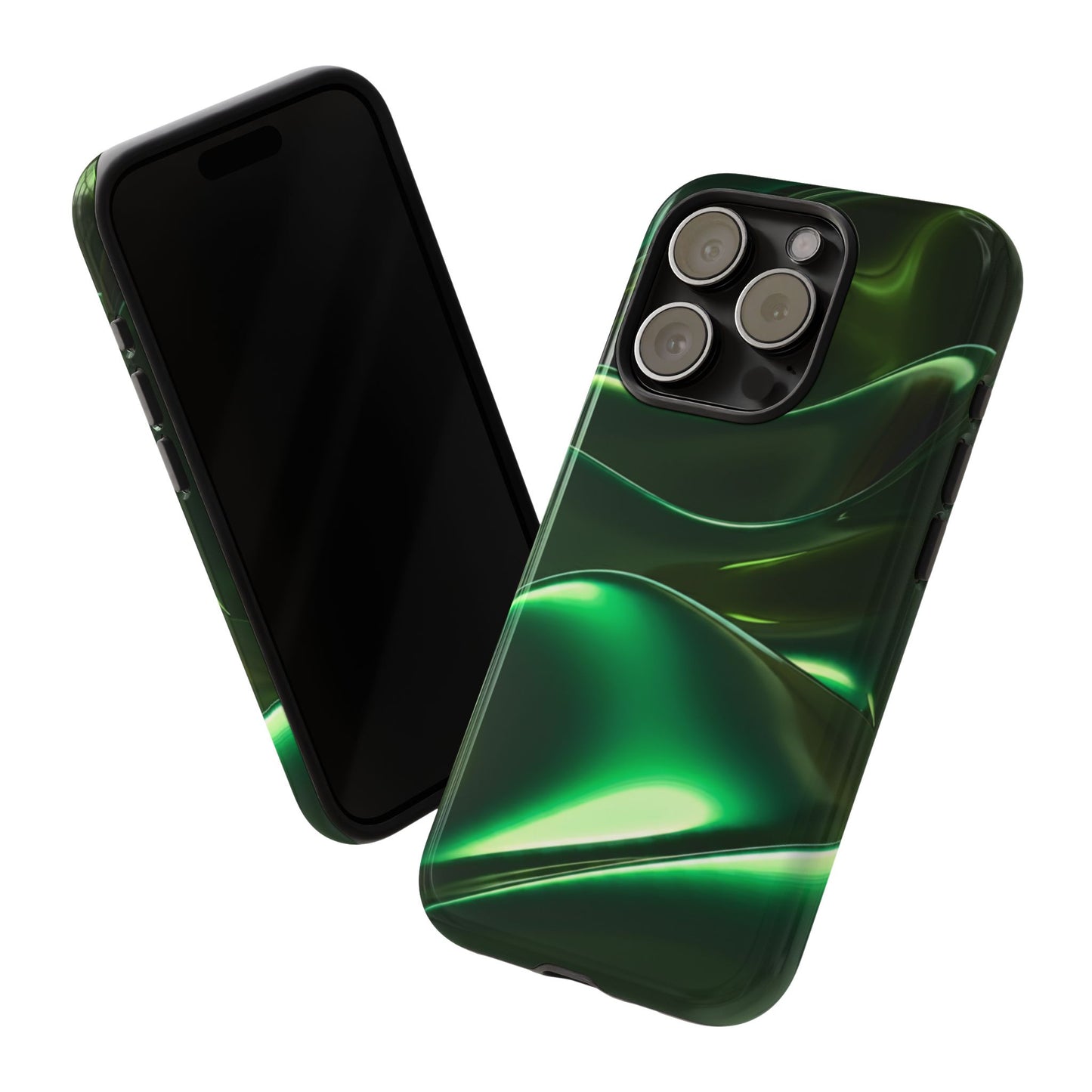 iPhone Case - Fluid Metallic Design