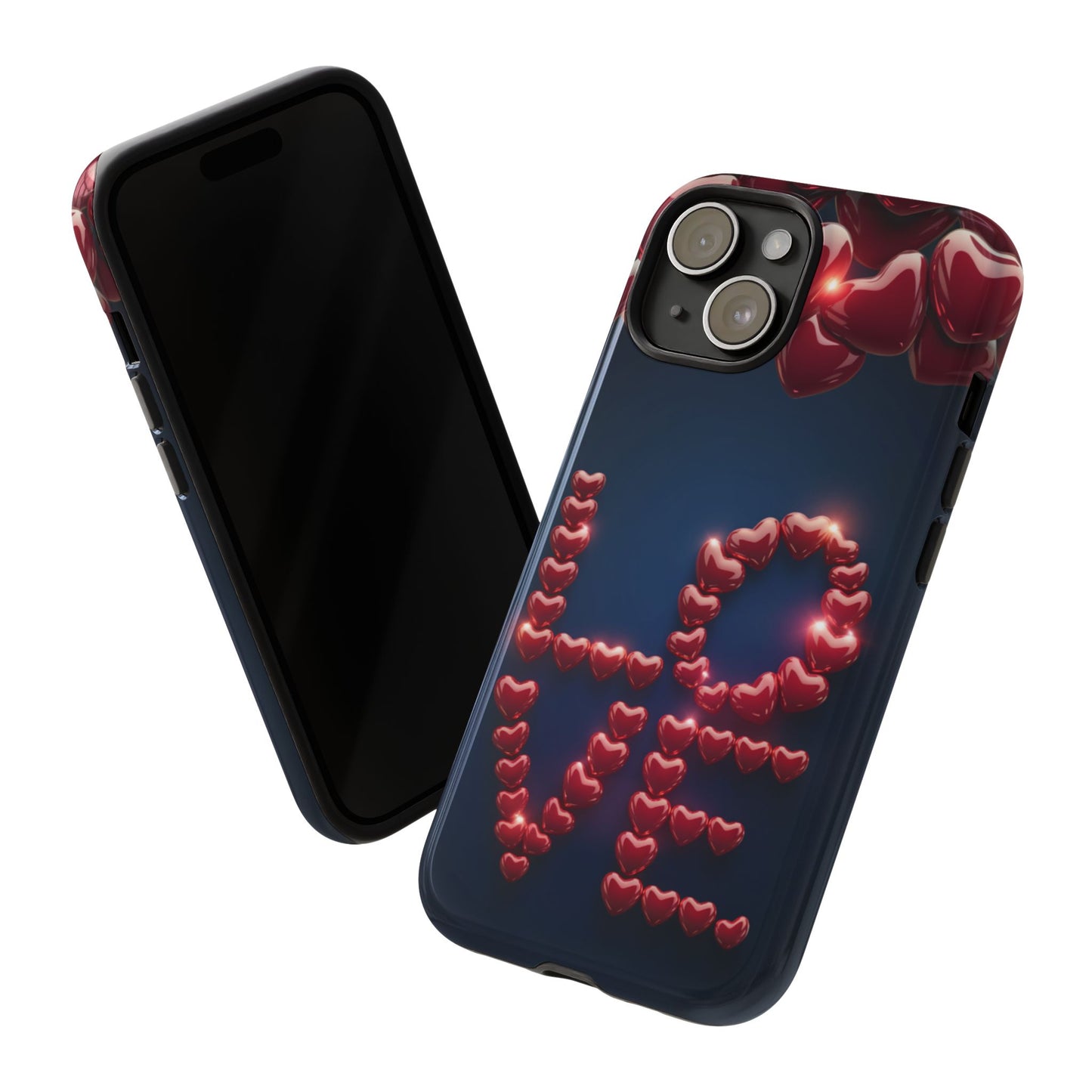 iPhone Case - Love Hearts Design