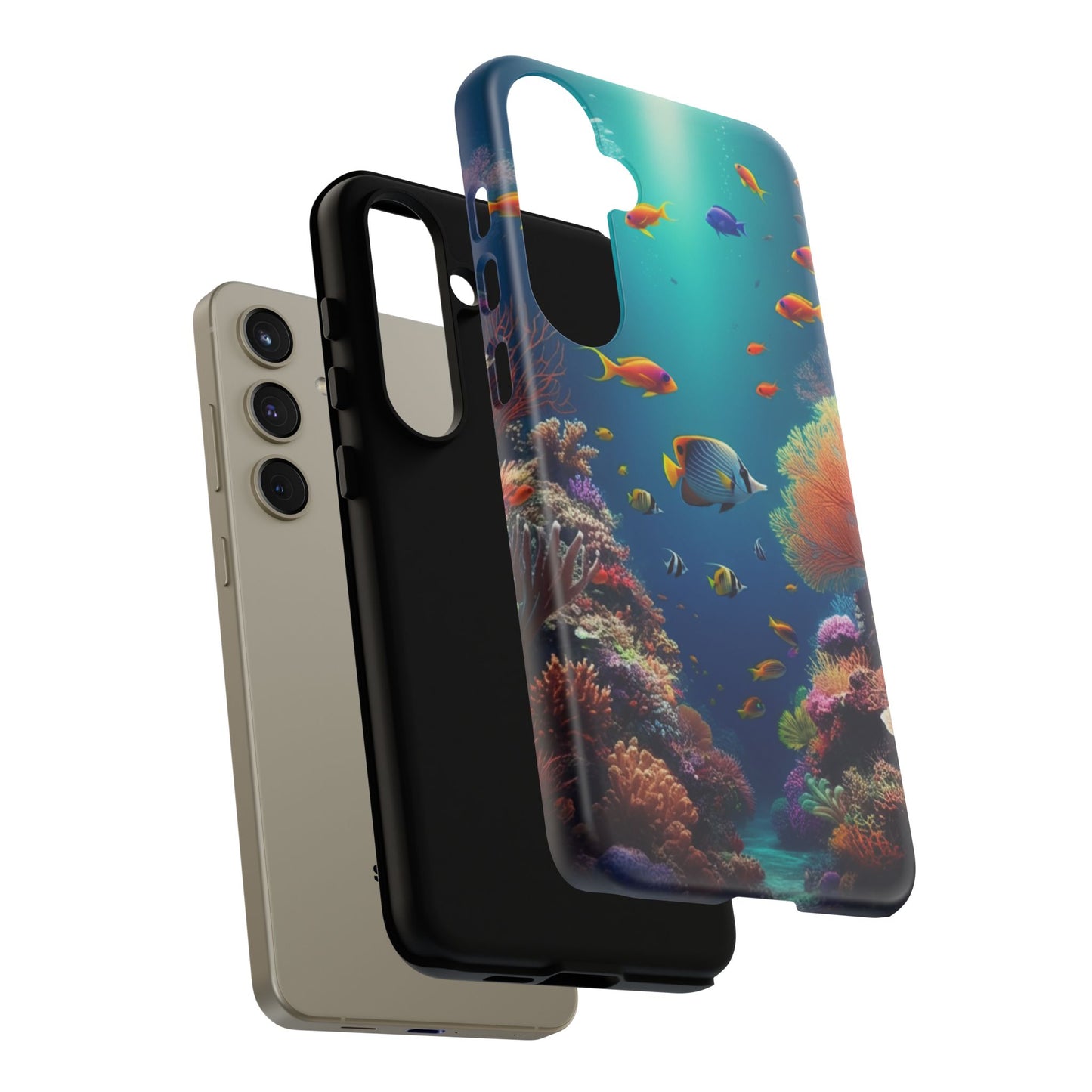 Coral Reef Tough Samsung Galaxy Phone Case