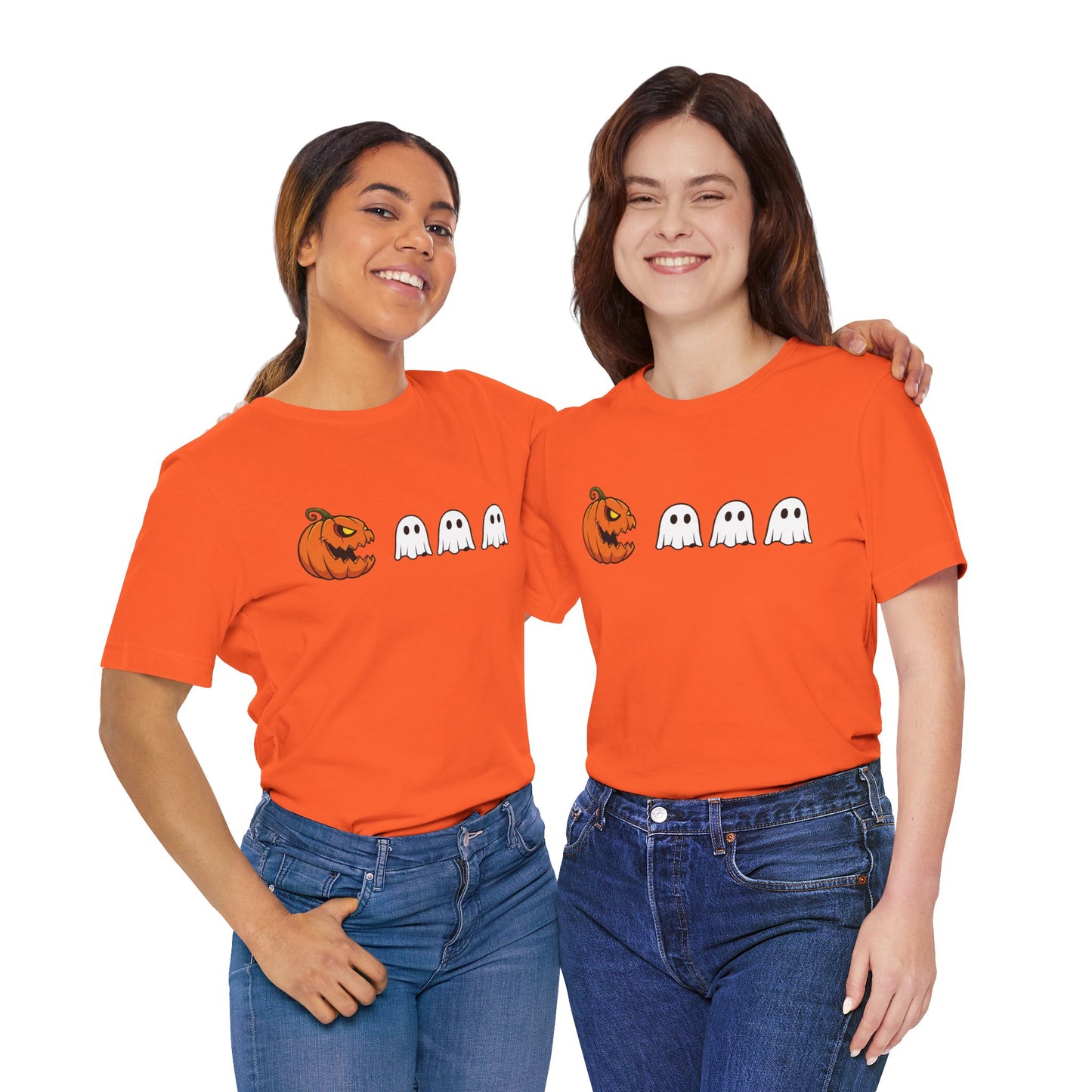 Pumpkin Pac-Man Shirt, Halloween Arcade Tee, Pumpkin Chase Ghosts Tee, Retro Gaming Halloween, Spooky Season Shirt, Vintage Game Pumpkin Top