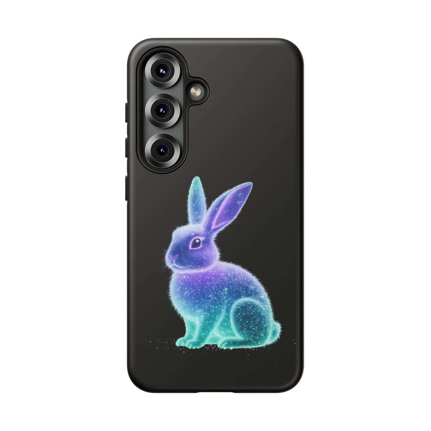 Samsung Case Bioluminescent Easter Bunny Design Easter Phone Case Easter Bunny Samsung Case Easter Accessory