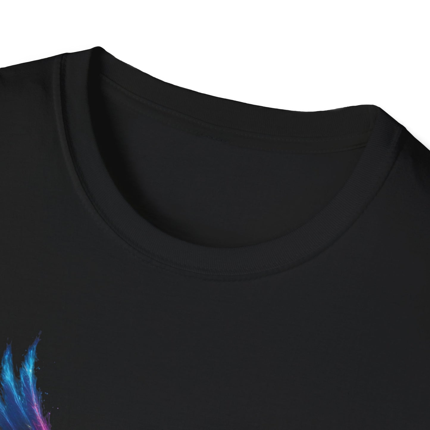 Abstract Dove Graphic Tee | Neon Spiritual Bird T-Shirt, Christian Symbol of Peace, Colorful Artsy Faith Shirt, Unique Religious Gift