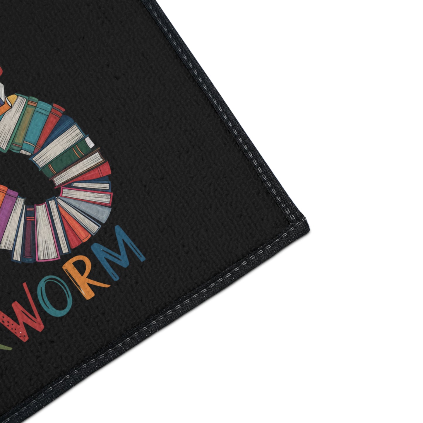 Floor Mat - Bookworm Design