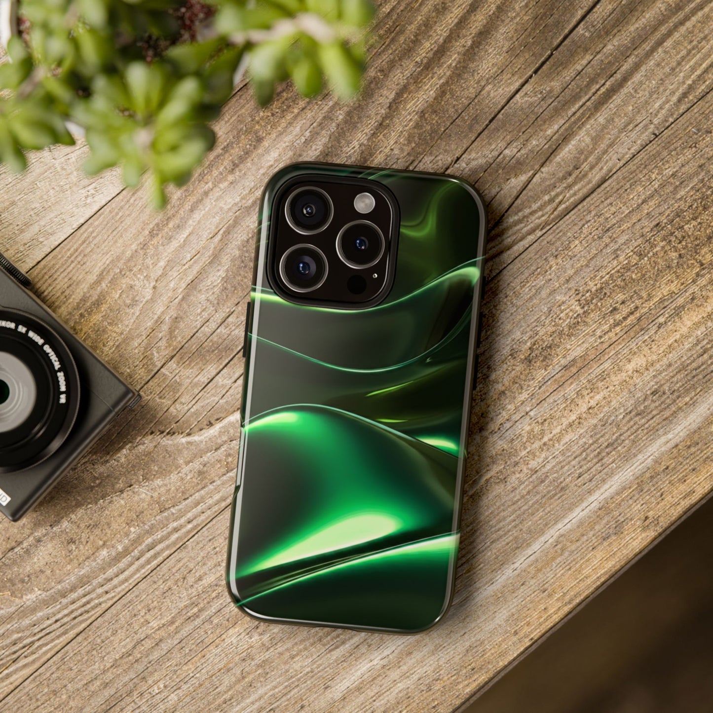 iPhone Case - Fluid Metallic Design