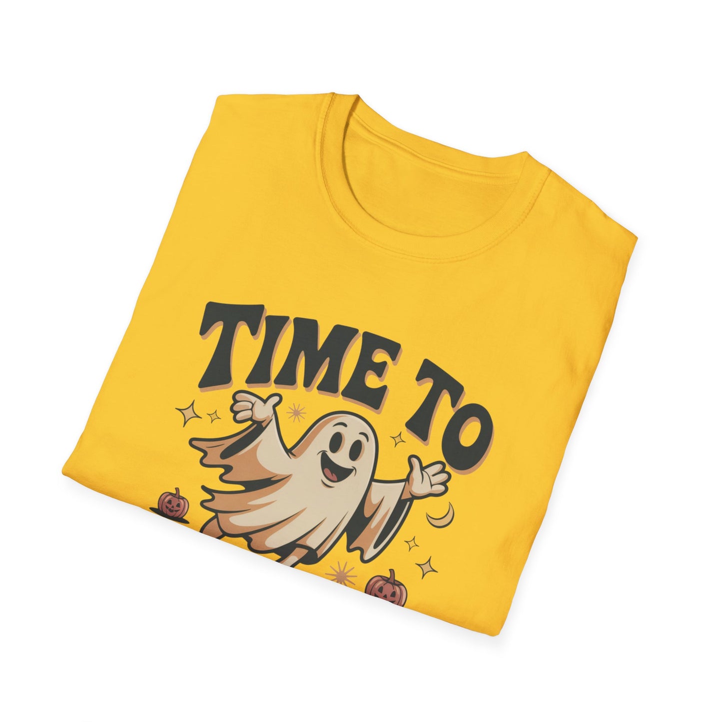 Time To Boo-gie Ghost Dance Halloween T-Shirt • Retro Spooky Ghost Tee • Funny Boo-gie Costume Tee • Spooky Season Graphic Shirt