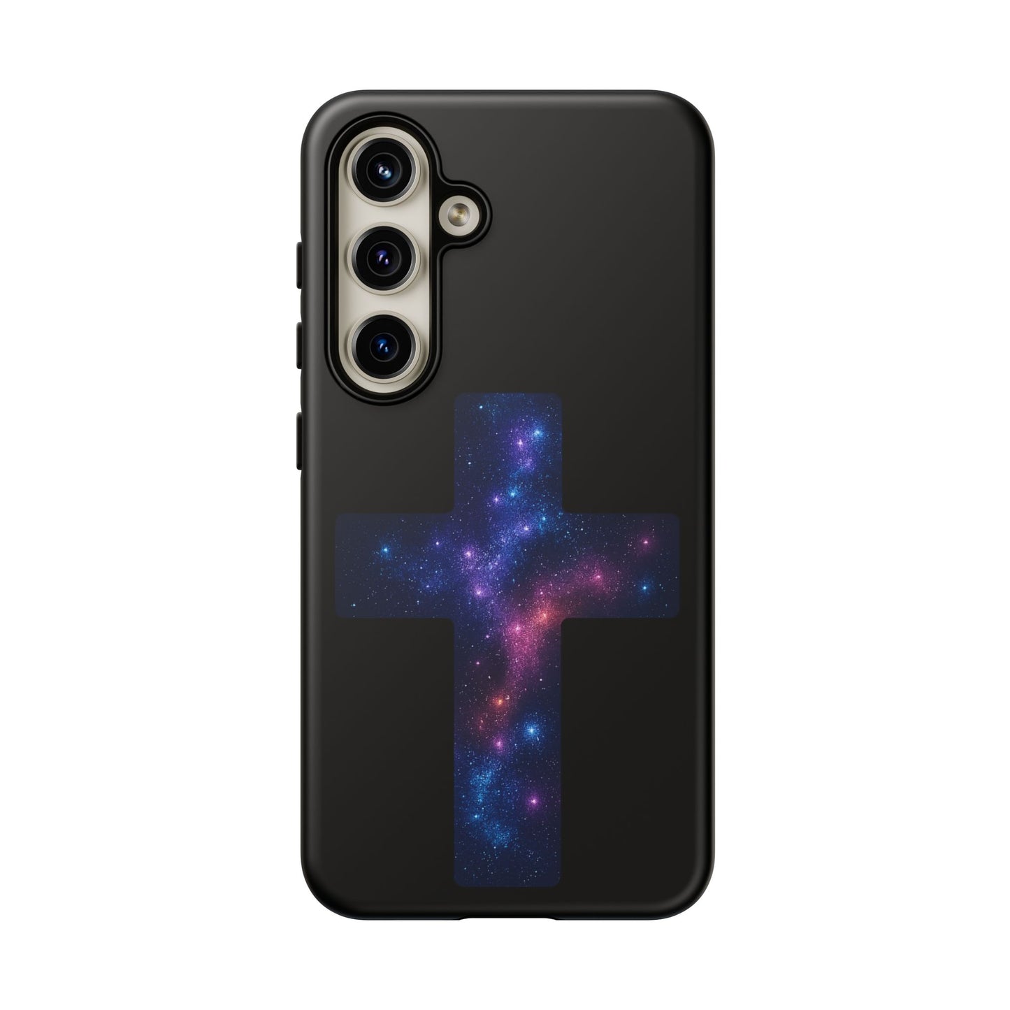 Samsung Phone Case - Galactic Cross Case Christian Phone Case Spiritual Samsung Case Religious Accessory Gift for Believers