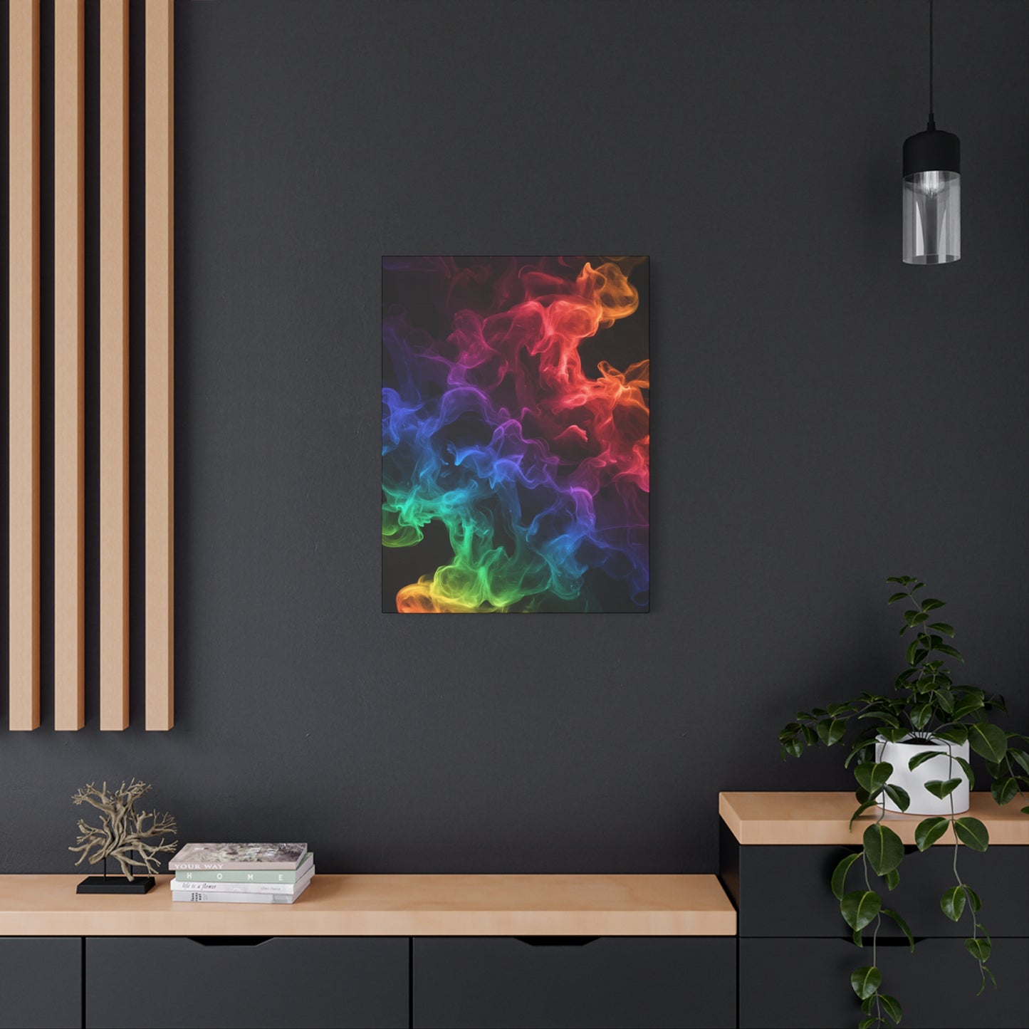 Colorful Smoke Art