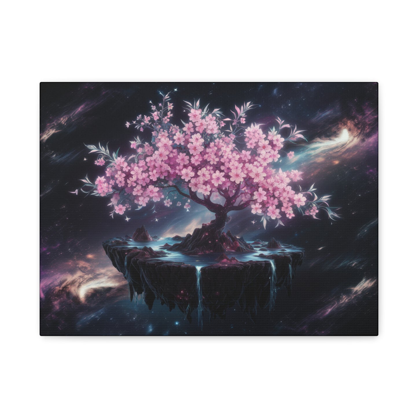 Cherry Tree Space Canvas