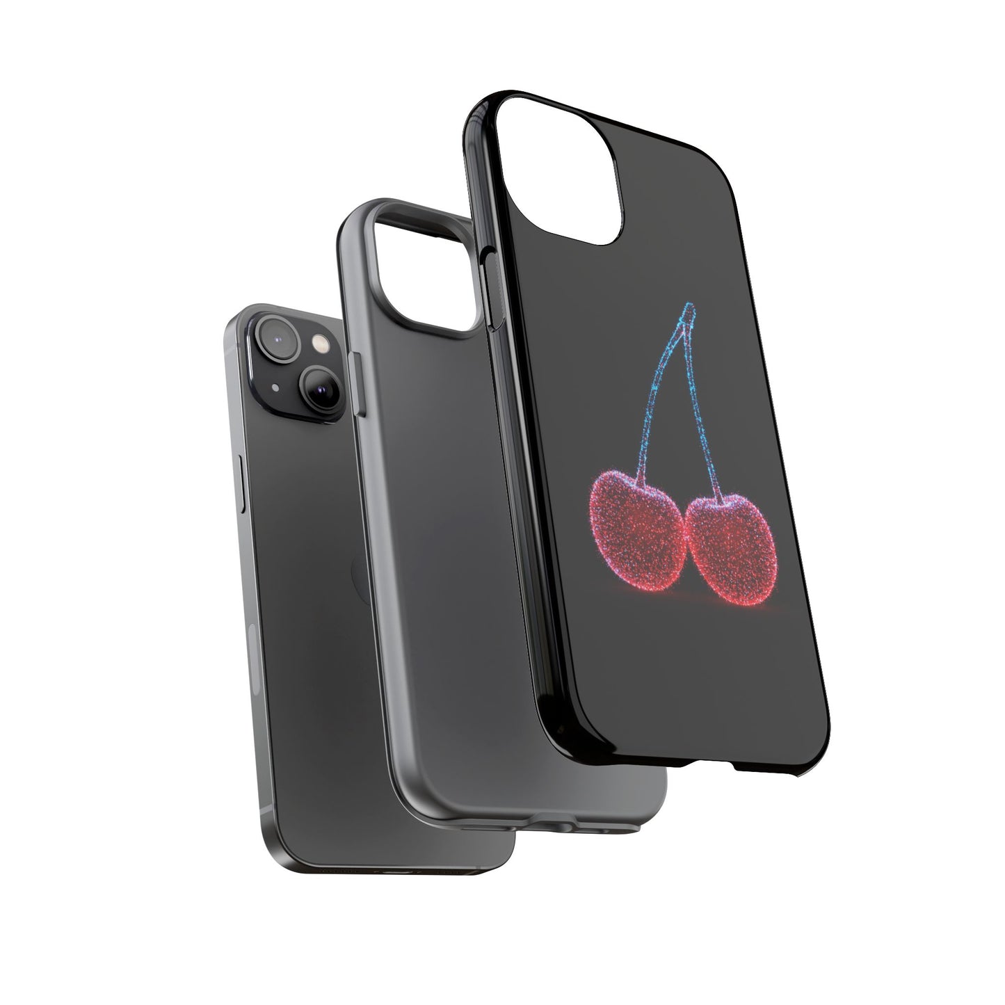 iPhone Case Bioluminescent Cherries Cherry Phone Case Cherry iPhone Case