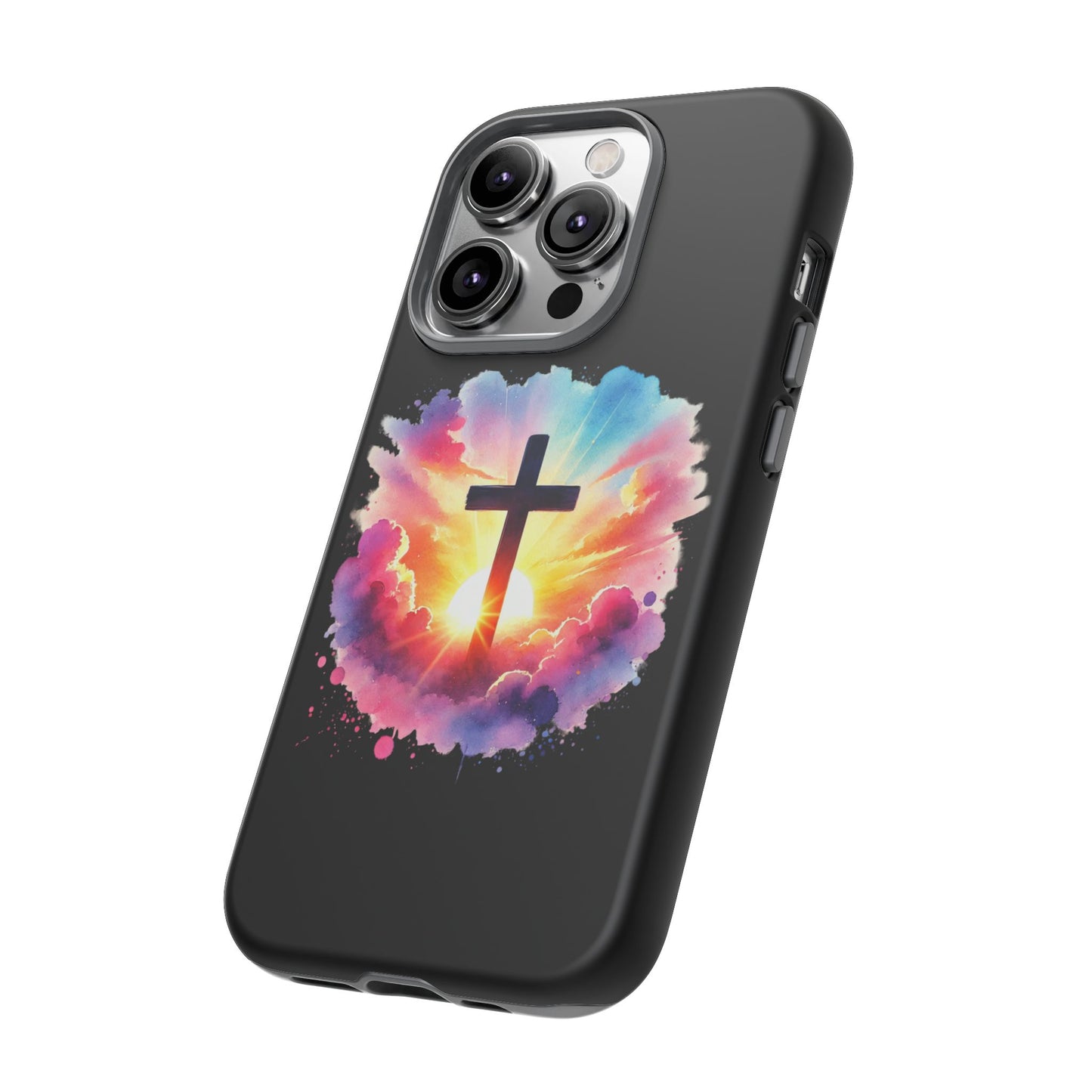 Inspirational Cross iPhone Case Christian Phone Case Easter iPhone Case Faith Based Case Easter iPhone Case