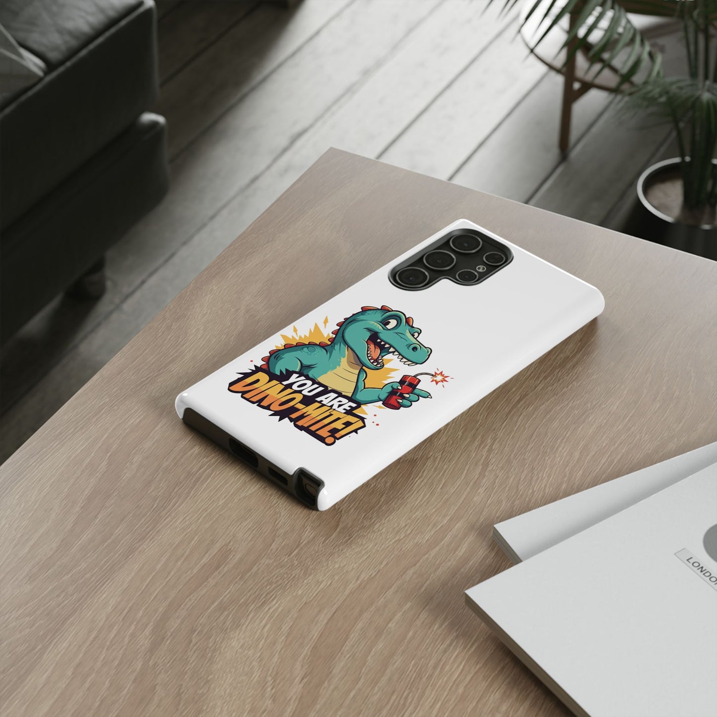 Phone Case - Dino-Mite Samsung Galaxy Tough Case