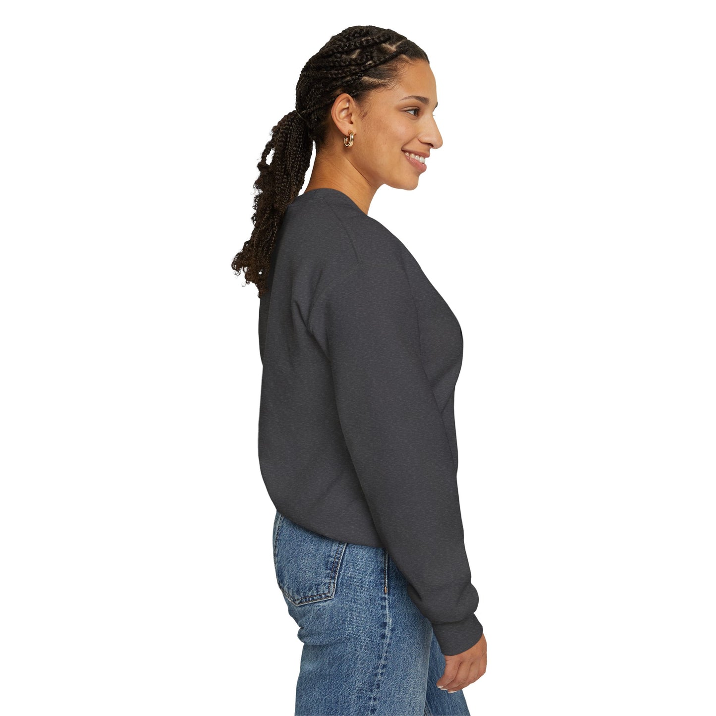 Sinister Grin Sweatshirt, Creepy Smile Crewneck, Dark Cartoon Face Sweatshirt, Halloween Gothic Sweatshirt, Spooky Grin Pullover
