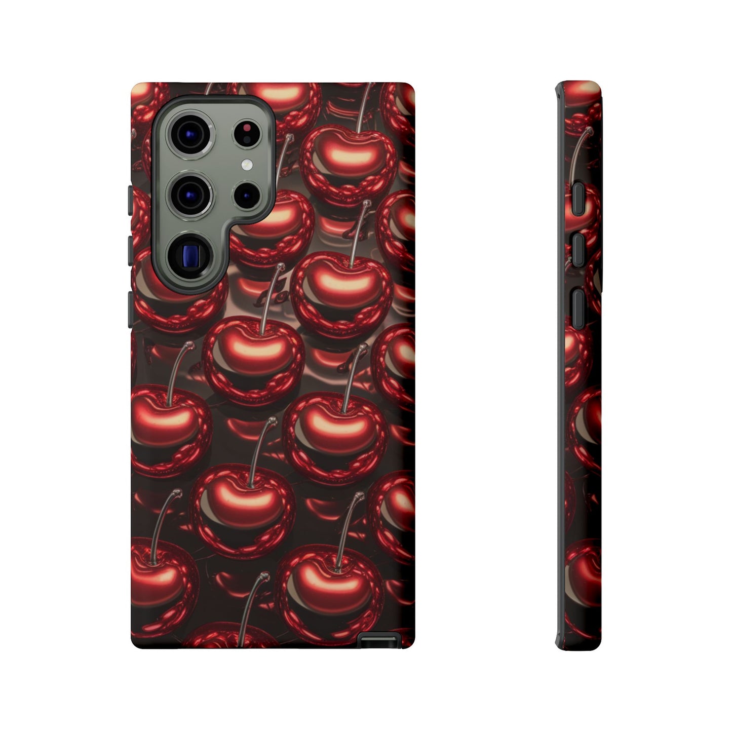 Phone Case - Shiny Cherries Design for Samsung Galaxy