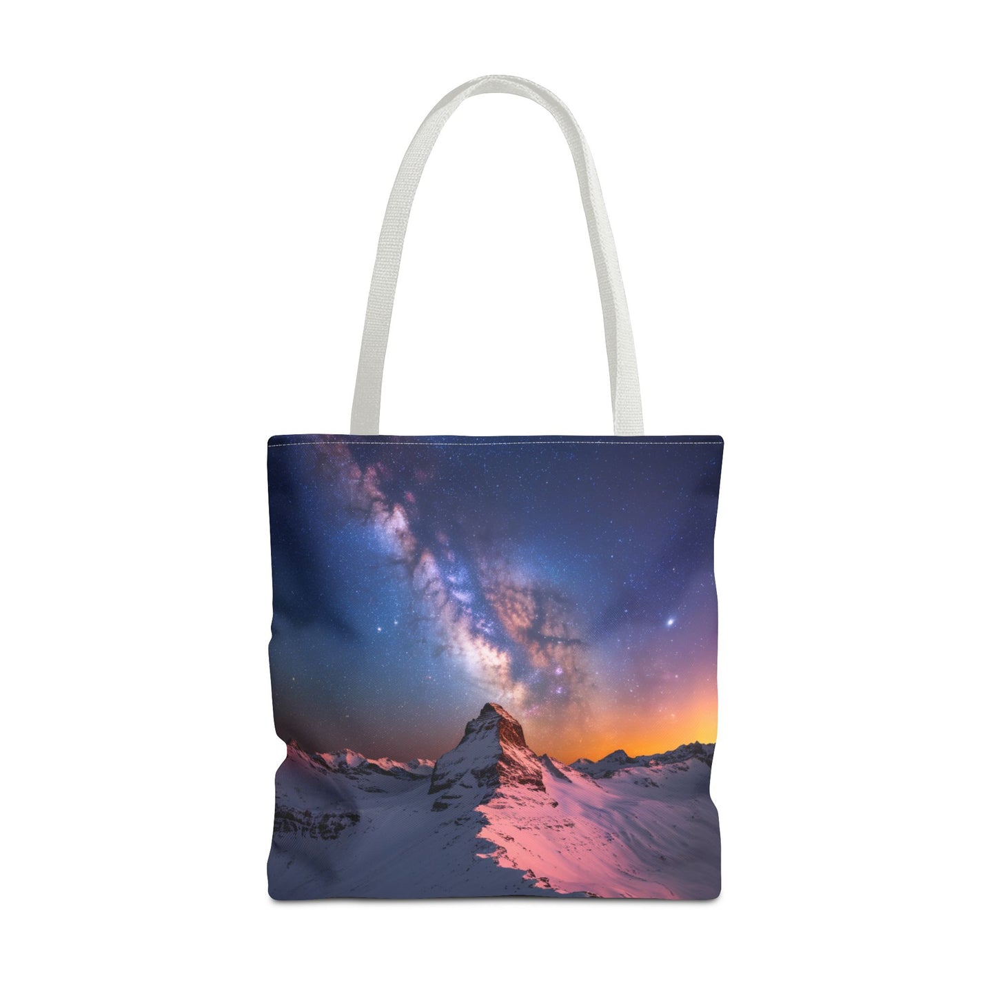 Stunning Mountain Galaxy Tote Bag - Nature Lover's Eco-Friendly Bag