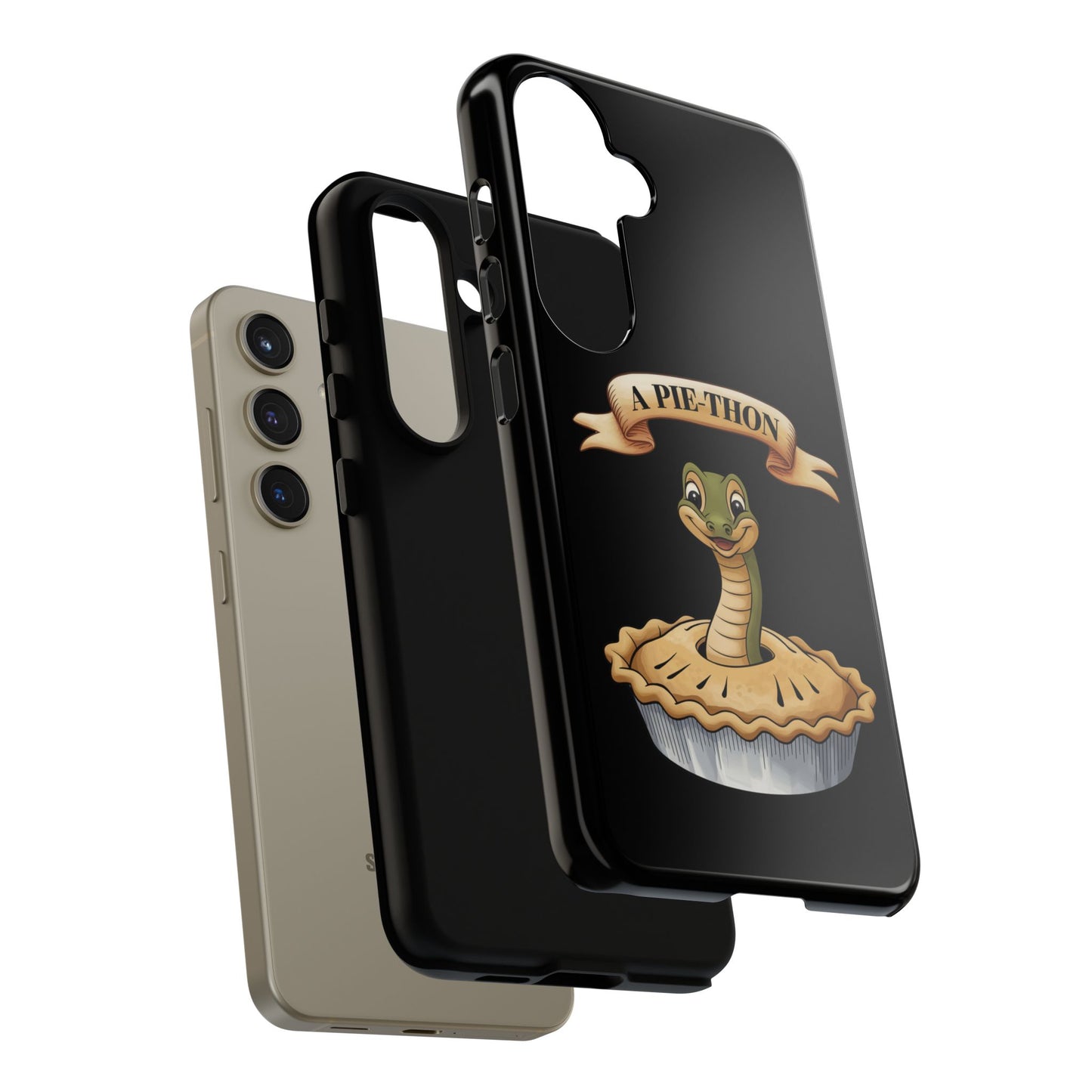 Phone Case - Funny Pie-Thon Samsung Galaxy Tough Case