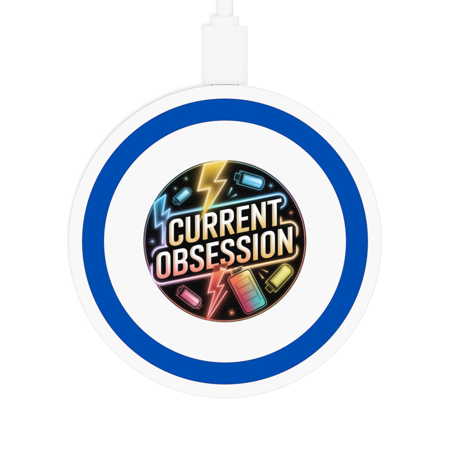 Wireless Charging Pad, Fun Quake Current Obsession Tech Gift, Charger Station