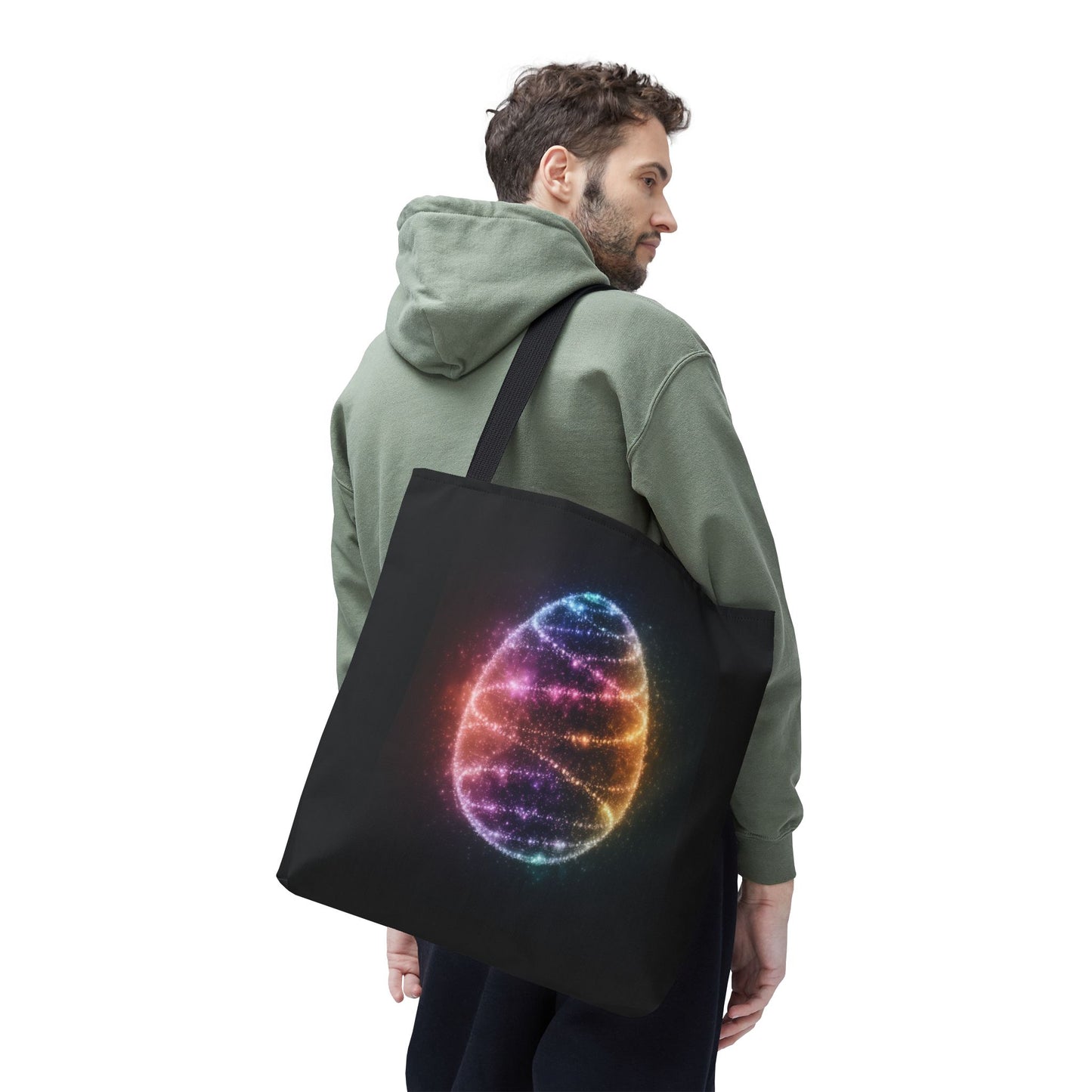 Bioluminescent Easter Egg Tote Bag