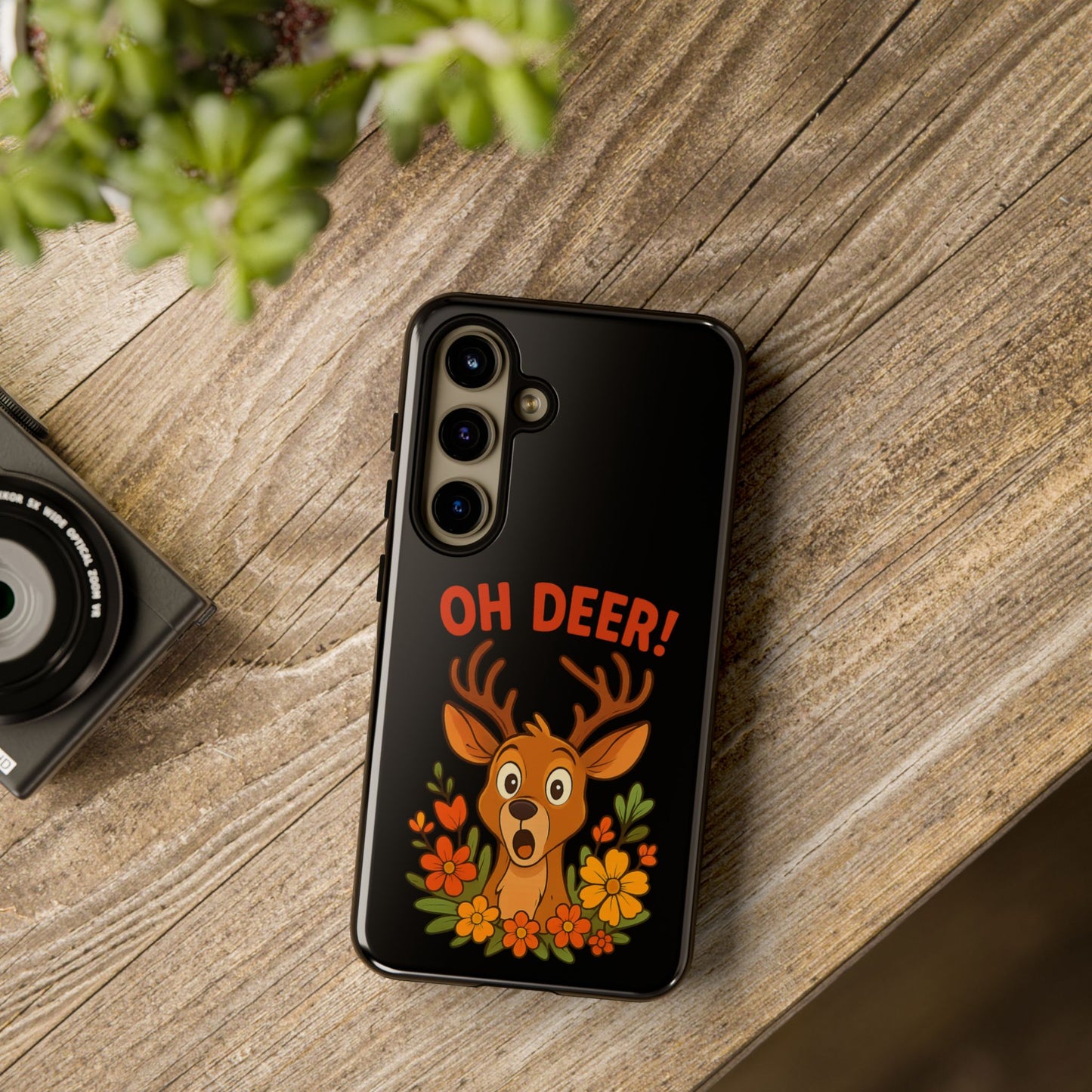 Samsung Phone Case Deer Galaxy Phone Case Nature Phone Accessory Gift for Animal Lovers Funny Case