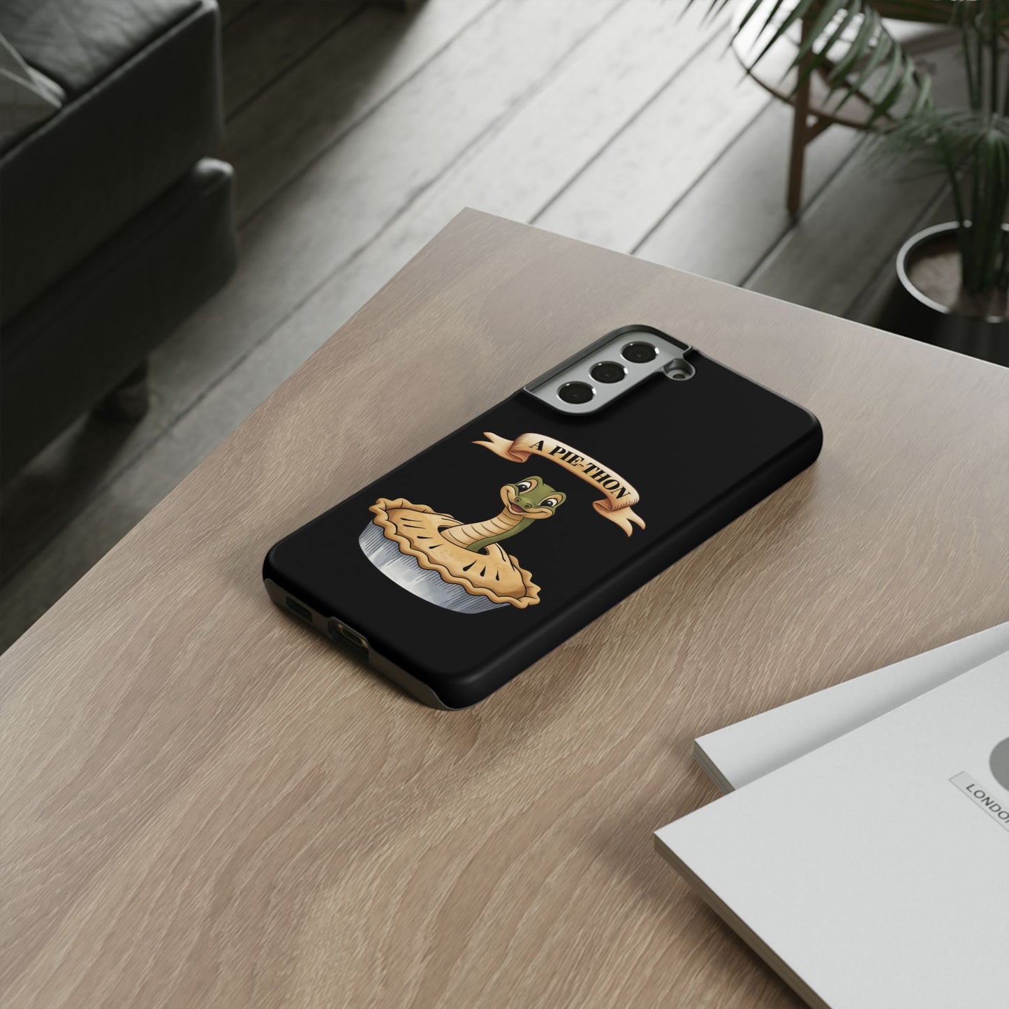 Phone Case - Funny Pie-Thon Samsung Galaxy Tough Case