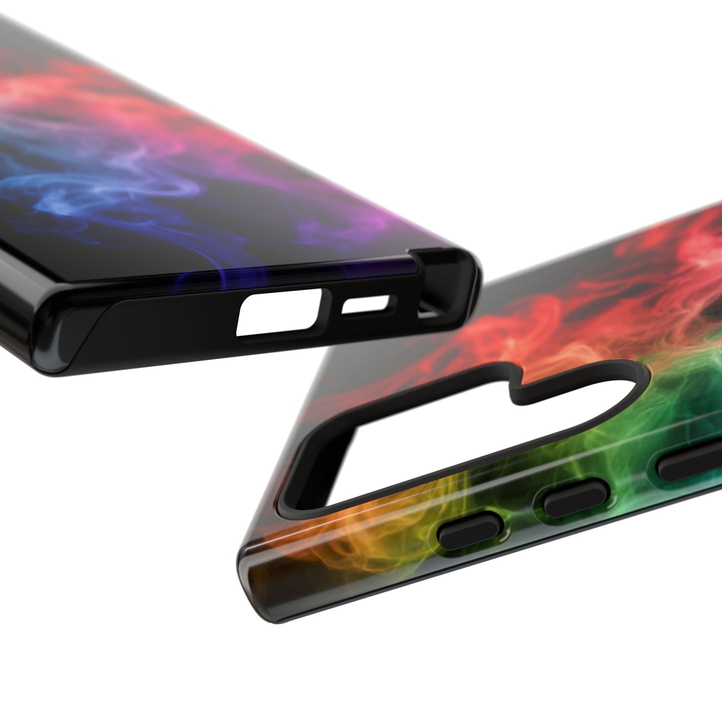 Samsung Galaxy Tough Case with Colorful Smoke Design