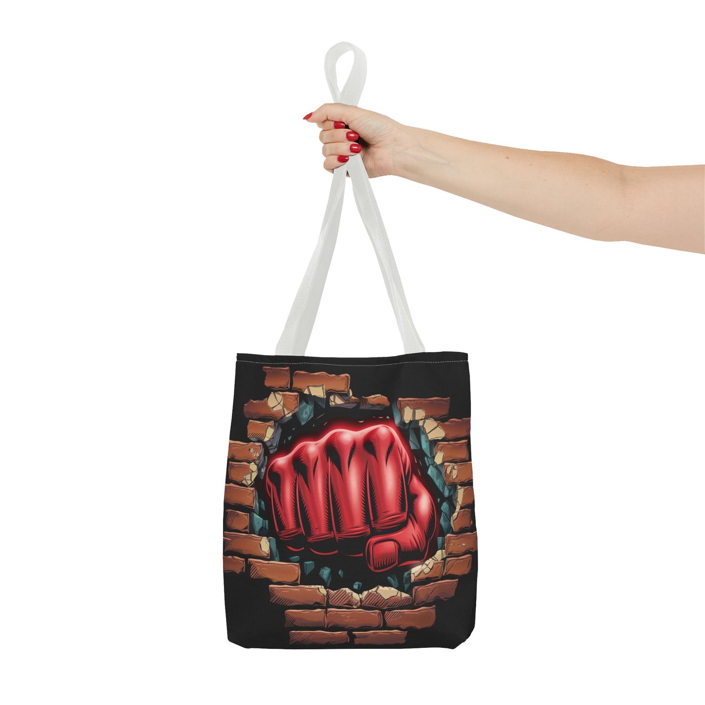 Red Fist Tote Bag