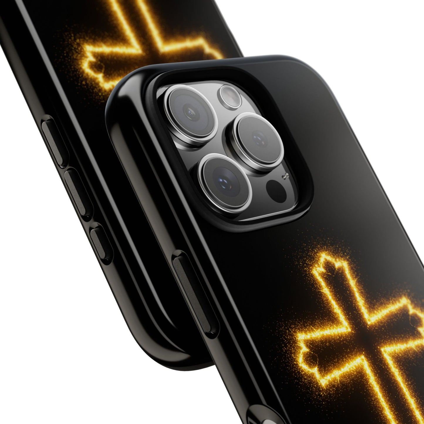 Glowing Cross Phone Case - Faith-Inspired Tough Cases