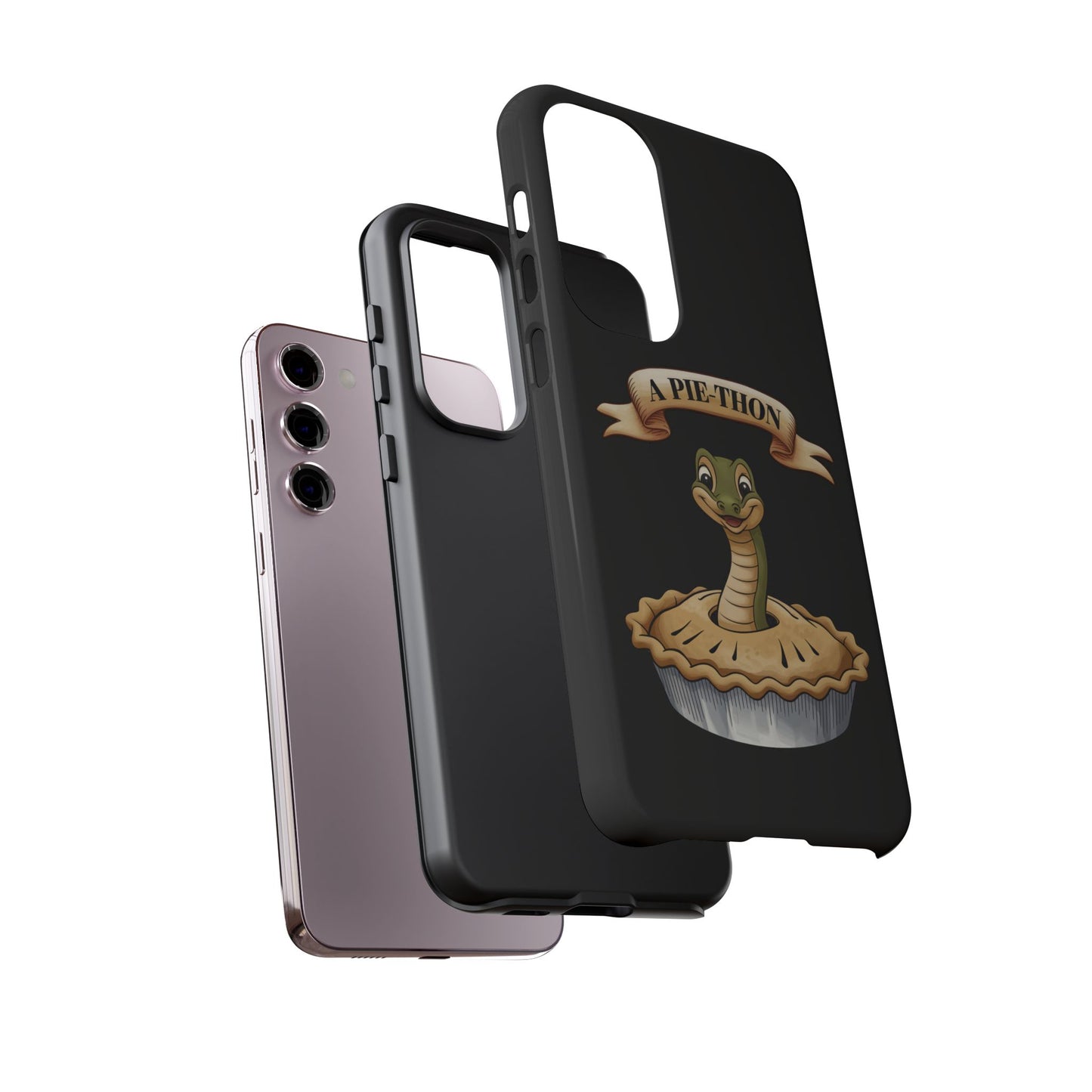Phone Case - Funny Pie-Thon Samsung Galaxy Tough Case