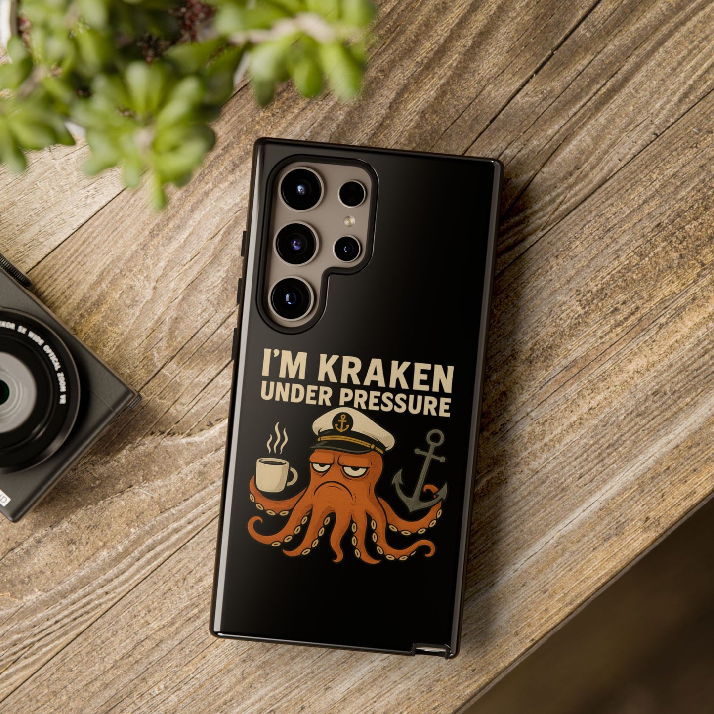 Samsung Phone Case Nautical Phone Case Ocean Themed Samsung Case Octopus Case Beach Themed Phone Case