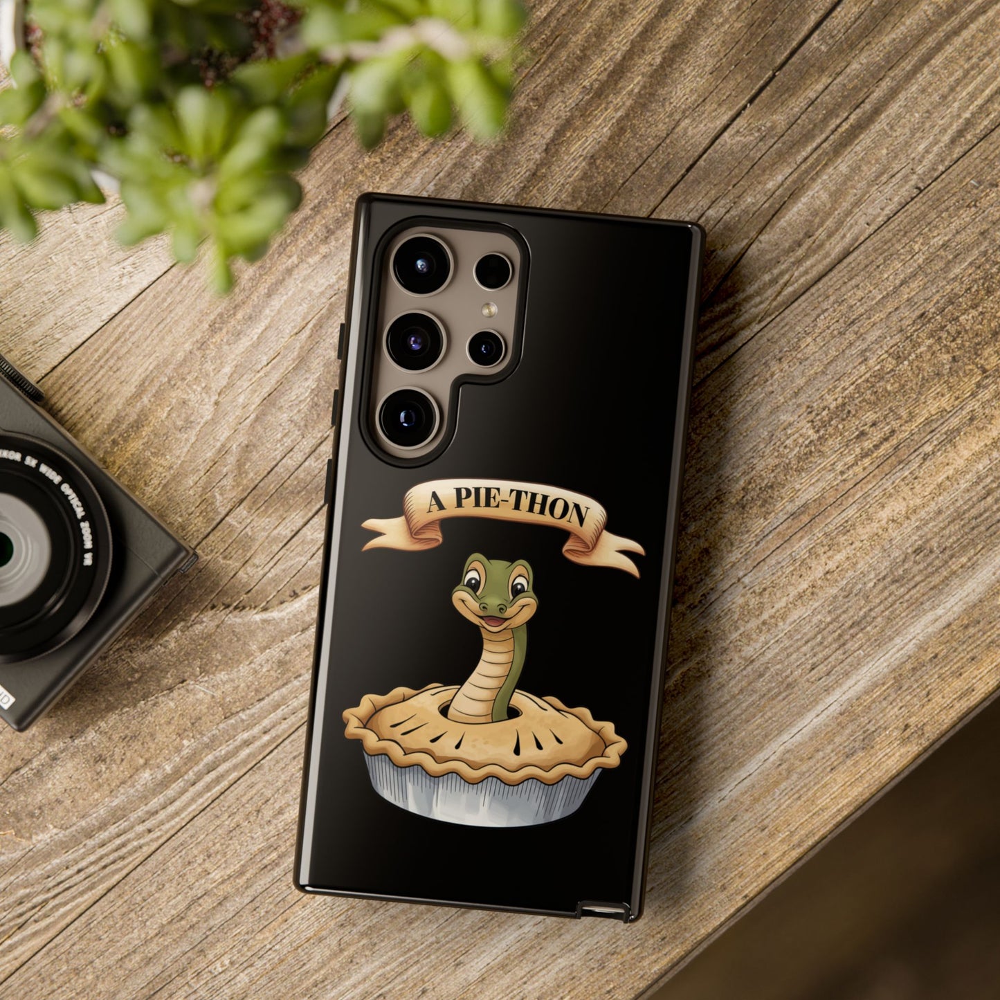 Phone Case - Funny Pie-Thon Samsung Galaxy Tough Case