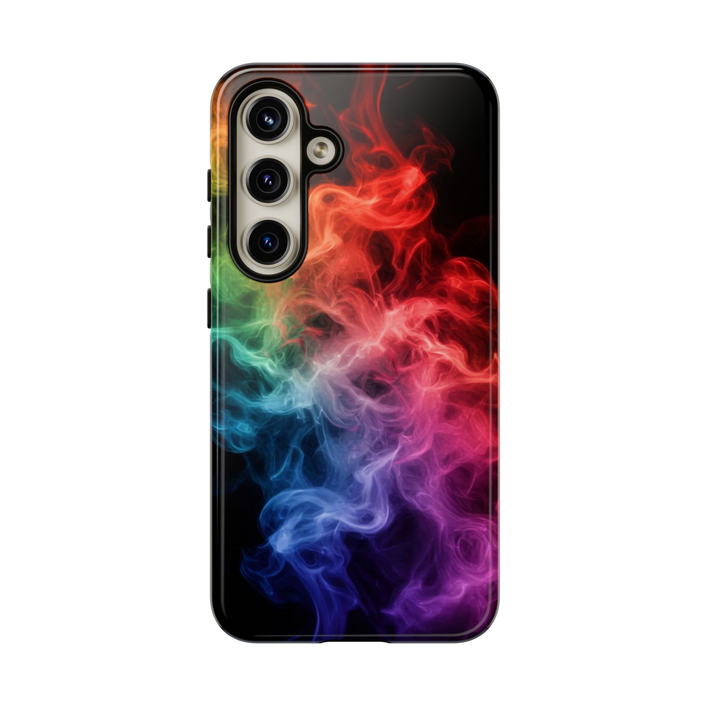 Samsung Galaxy Tough Case with Colorful Smoke Design