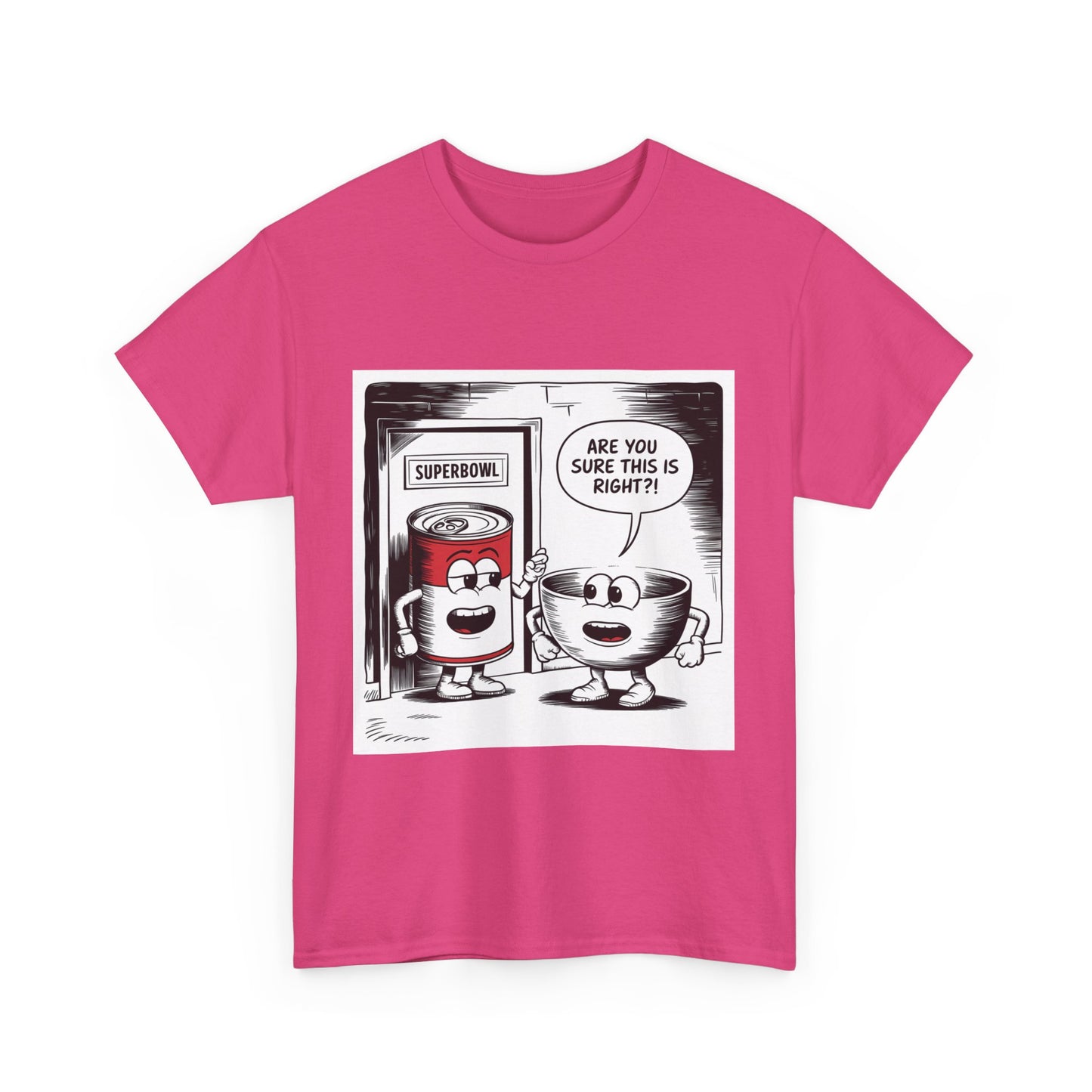Comic Unisex Tee - Superbowl Design