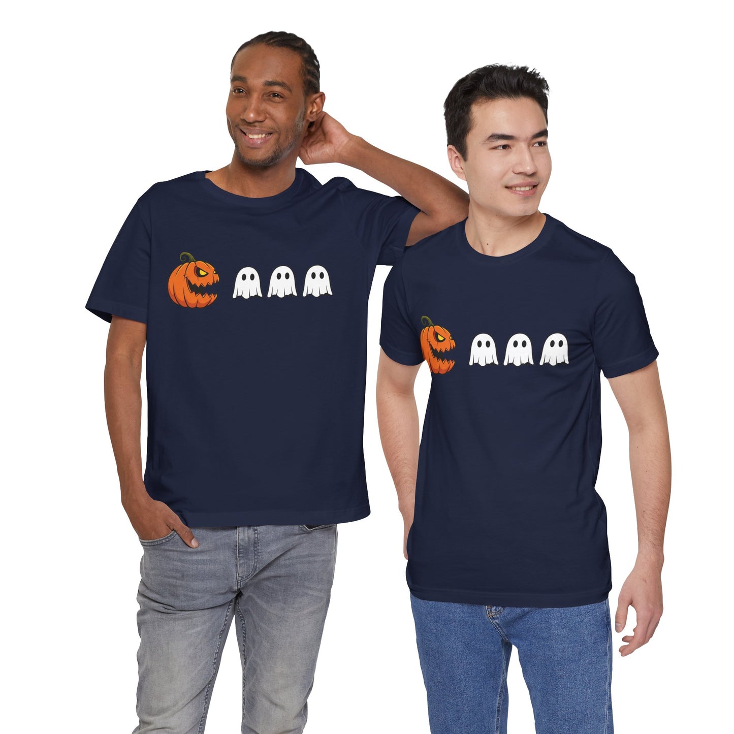 Pumpkin Pac-Man Shirt, Halloween Arcade Tee, Pumpkin Chase Ghosts Tee, Retro Gaming Halloween, Spooky Season Shirt, Vintage Game Pumpkin Top