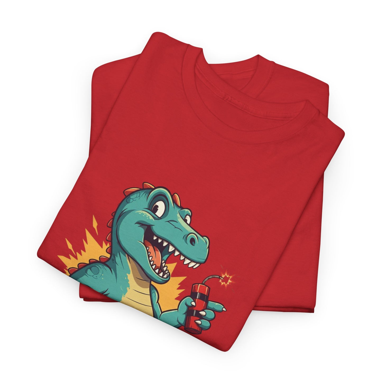 You Are Dino-Mite T-Shirt – Funny Dinosaur Graphic Tee | Cute T-Rex Shirt for Kids & Adults | Unisex Dino Lover Gift | Explosion Design