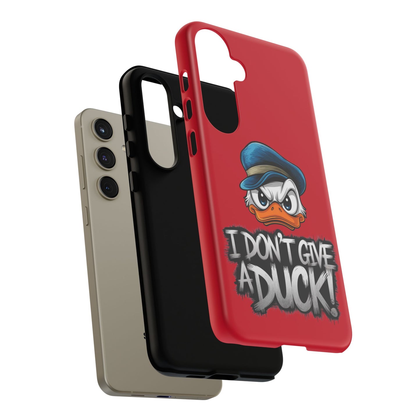 Samsung Tough Case - Angry Duck I Don't Give a Duck