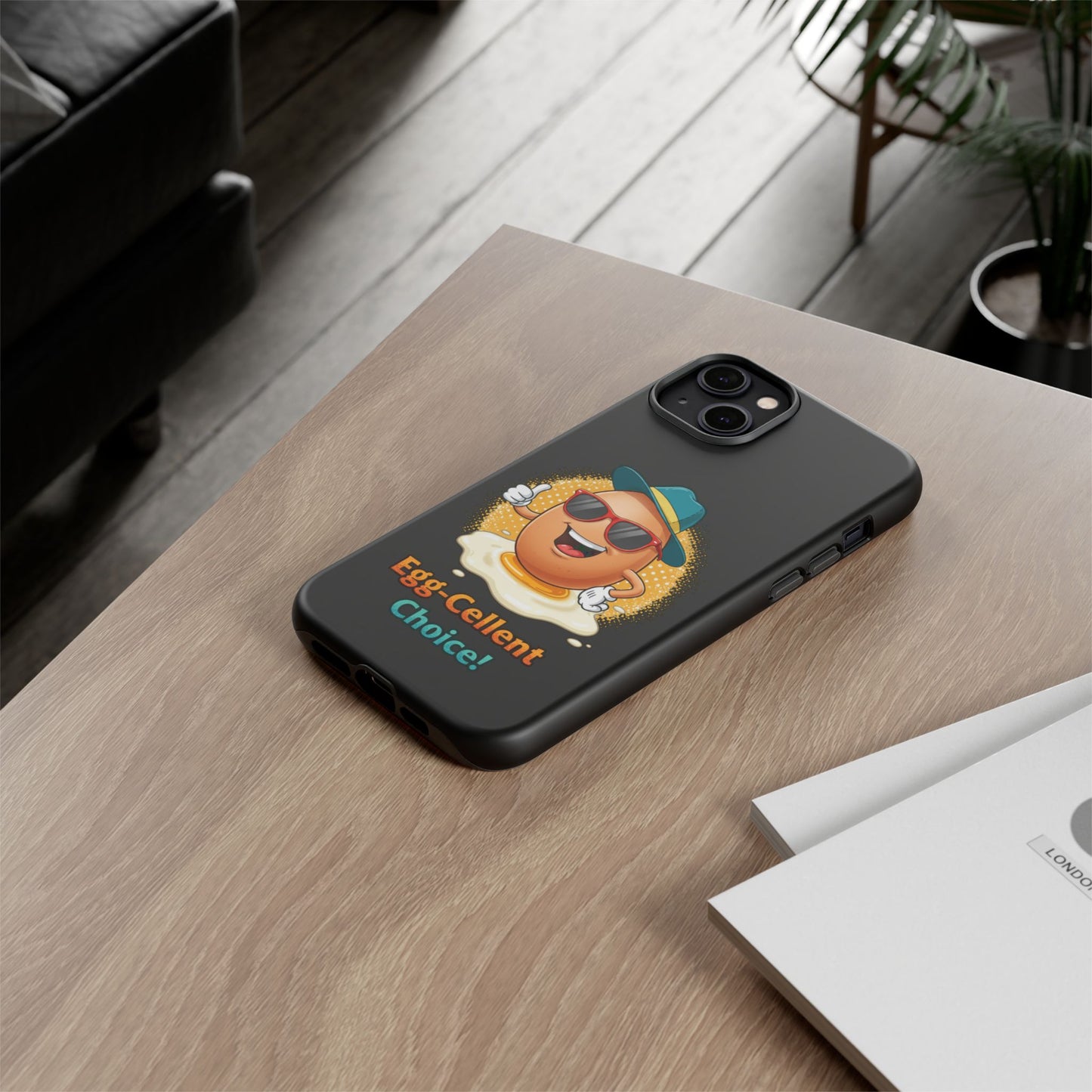 iPhone Case - Egg-Cellent Choice Pun Design
