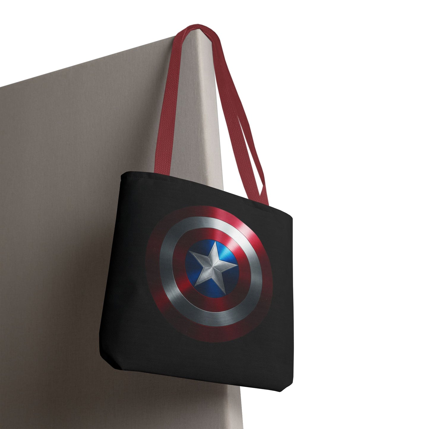 Heroic Shield Tote Bag - Stylish Marvel-Inspired Carryall for Fans