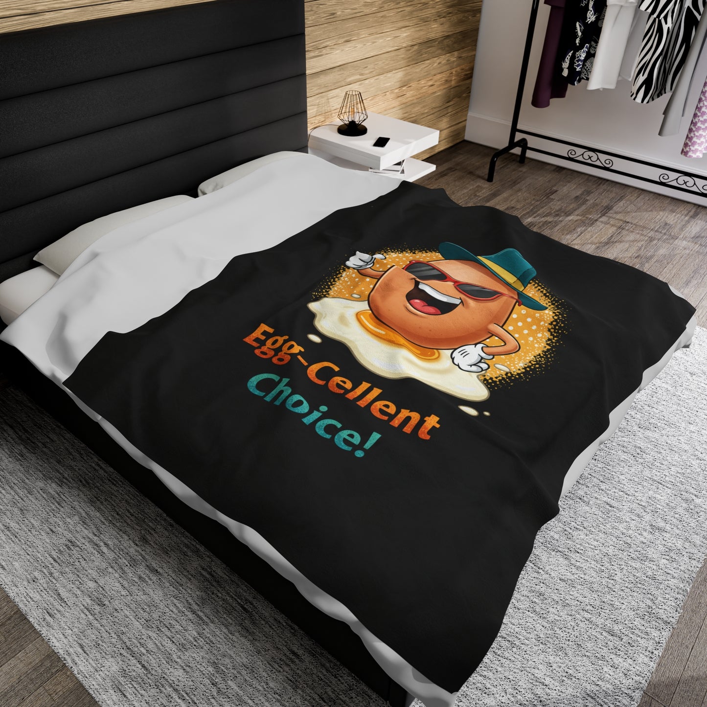 Plush Blanket - Egg-Cellent Choice