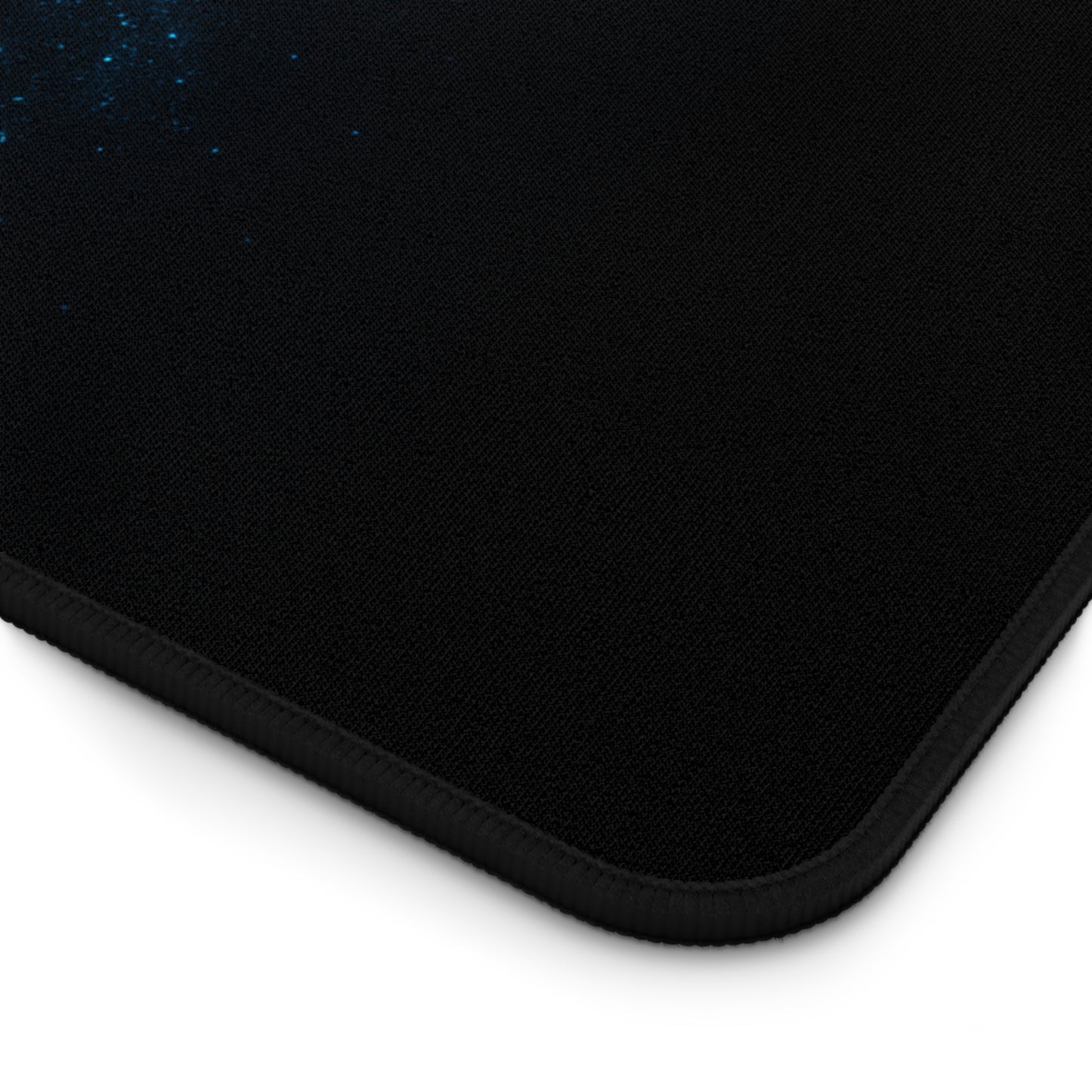 Galaxy Bioluminescent Dinosaur Desk Mat - Cosmic T-Rex Gaming Mousepad - Starry XL Desk Pad Non-Glow - Gamer and Office Decor Gift