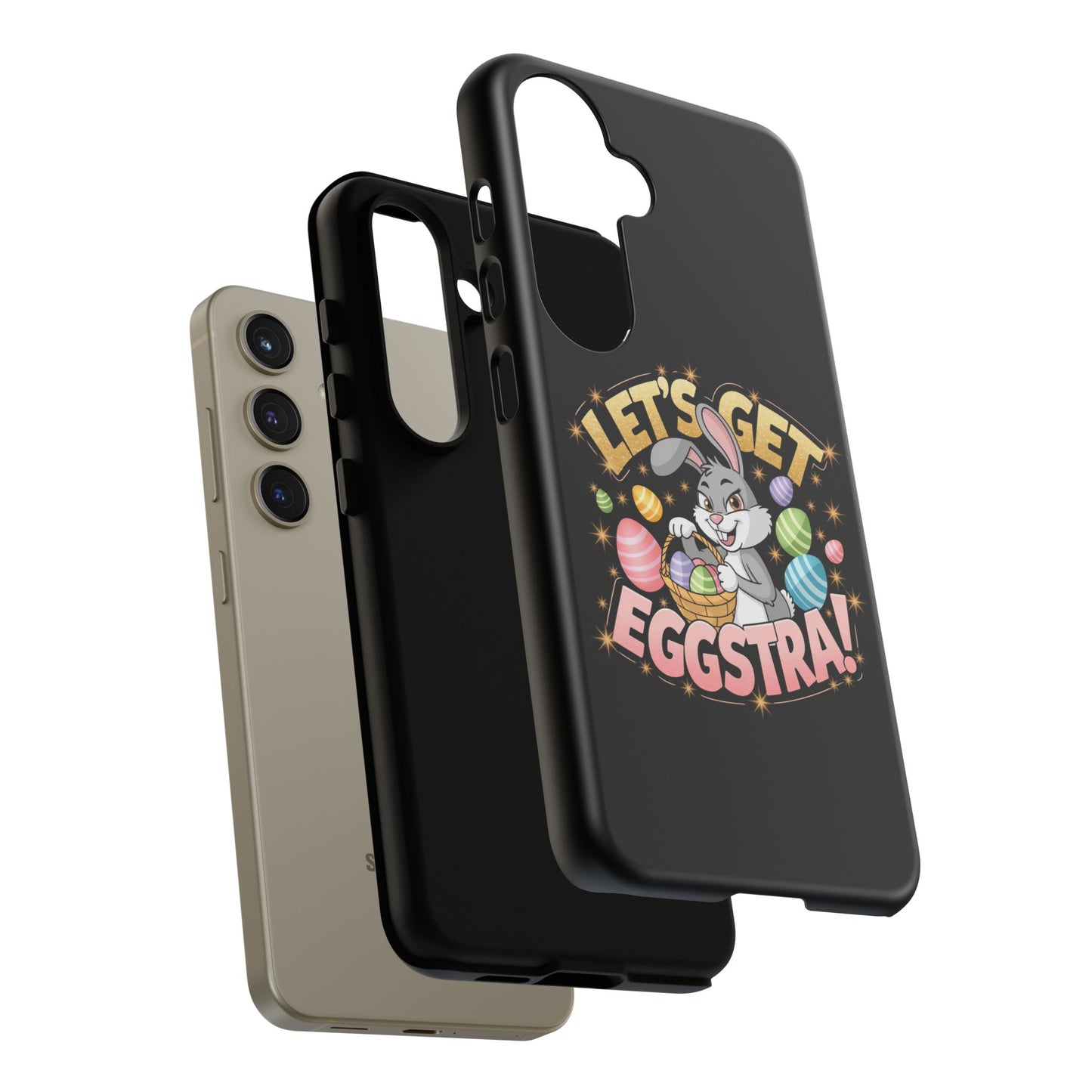 Samsung Phone Case Easter Bunny Let's Get Eggstra Samsung Case