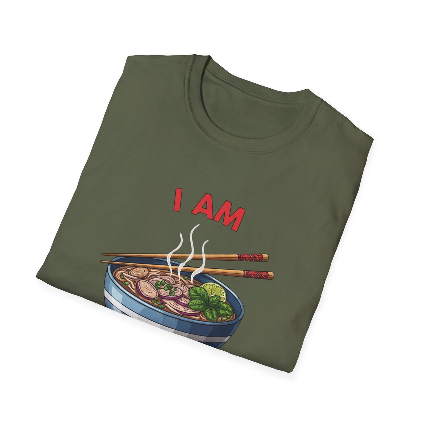 I Am Pho Real T-Shirt | Funny Pho Bowl Shirt | Foodie Pun Tee | Ramen Alternative Gift | Cute Asian Noodle Humor Tee | Gift for Food Lovers
