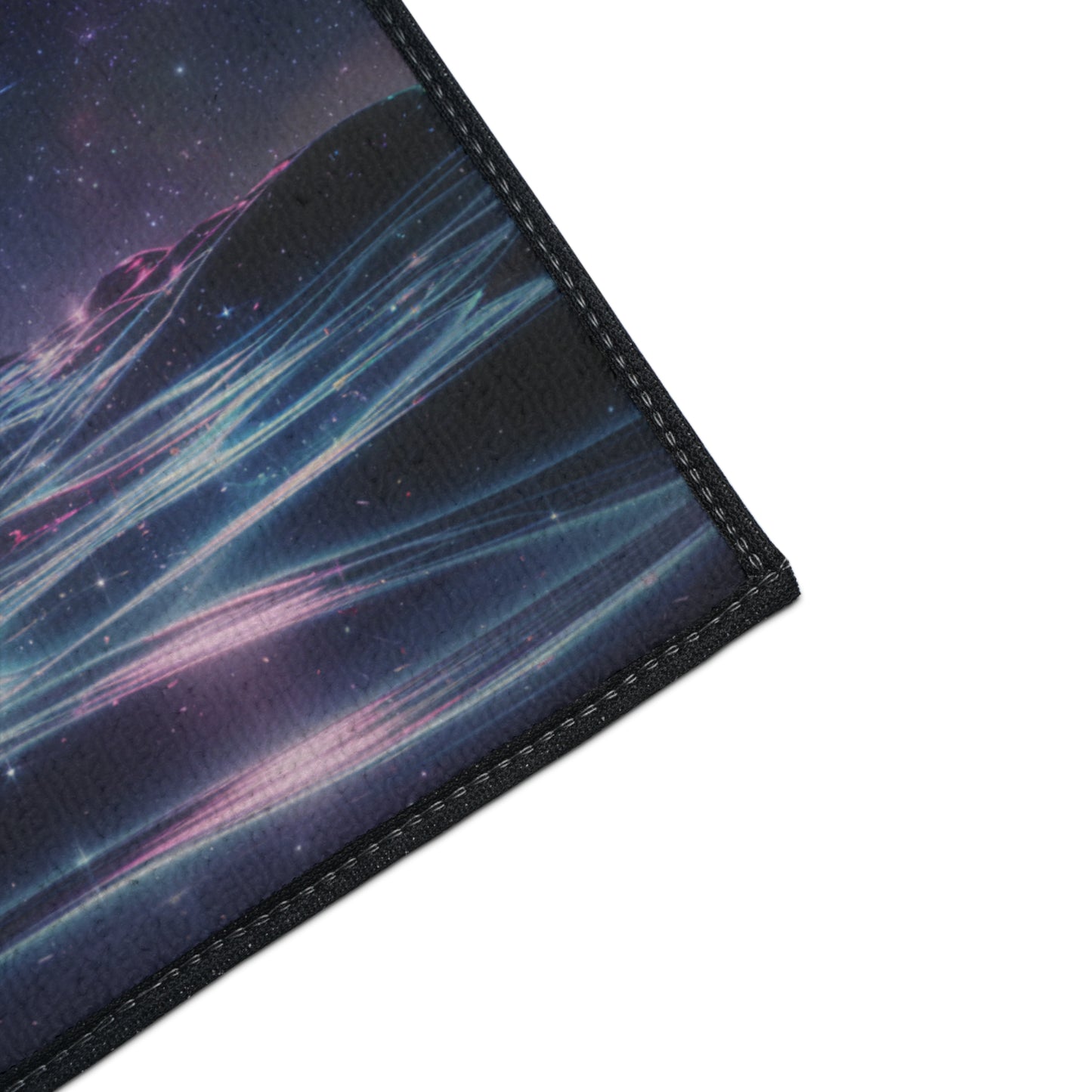 Floor Mat - Galactic Ocean and Night Sky Design
