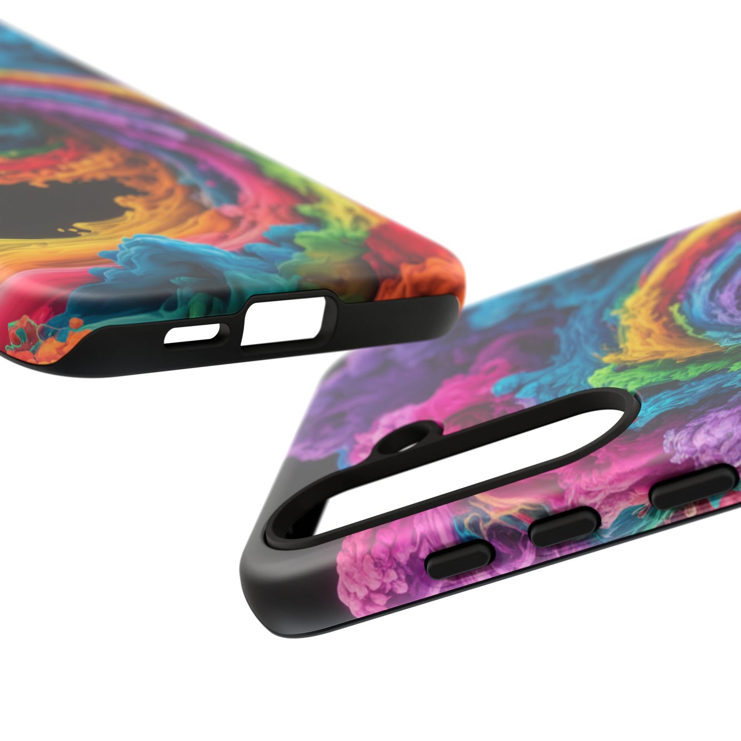 Phone Case - Colorful Swirl Design for Samsung Galaxy