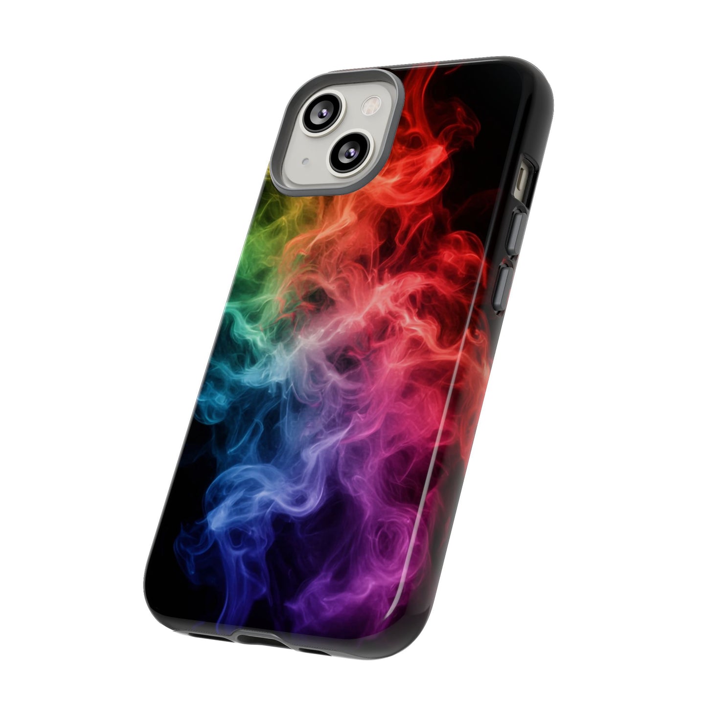 iPhone Case - Colorful Smoke Design